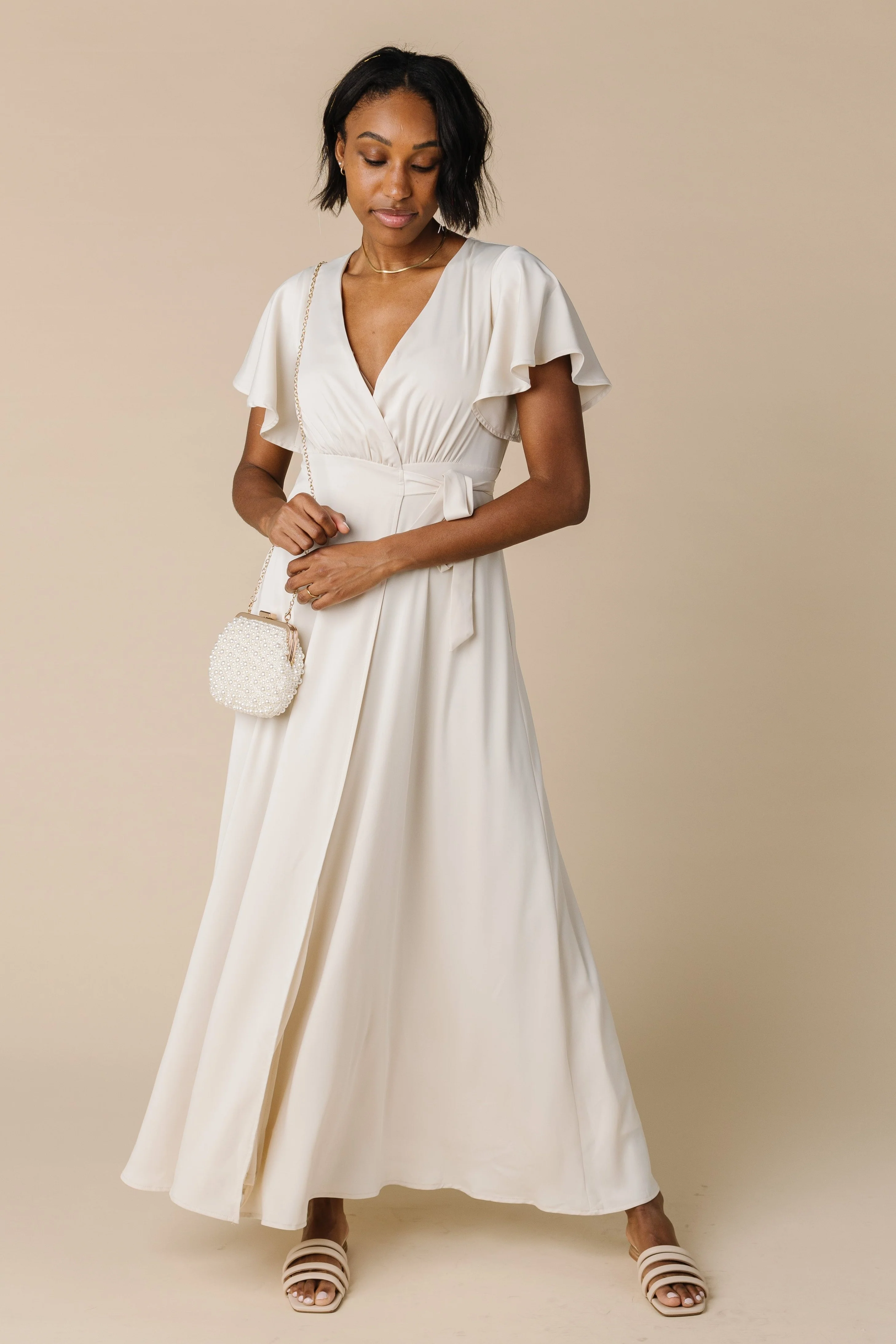 Arbor-Naples Satin Dress - Image 5