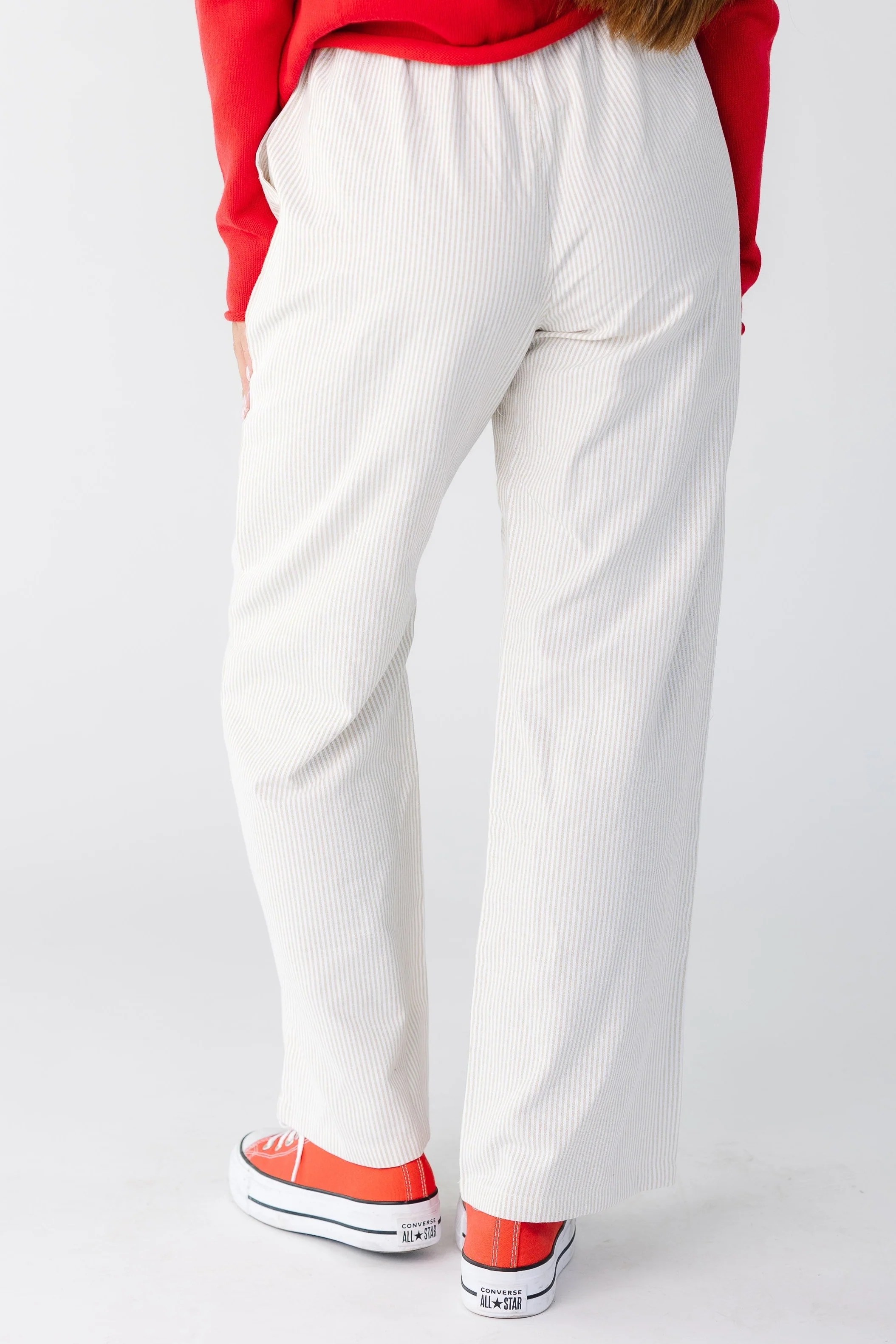 Brass & Roe Comfy Stripe Pants- New - Image 5