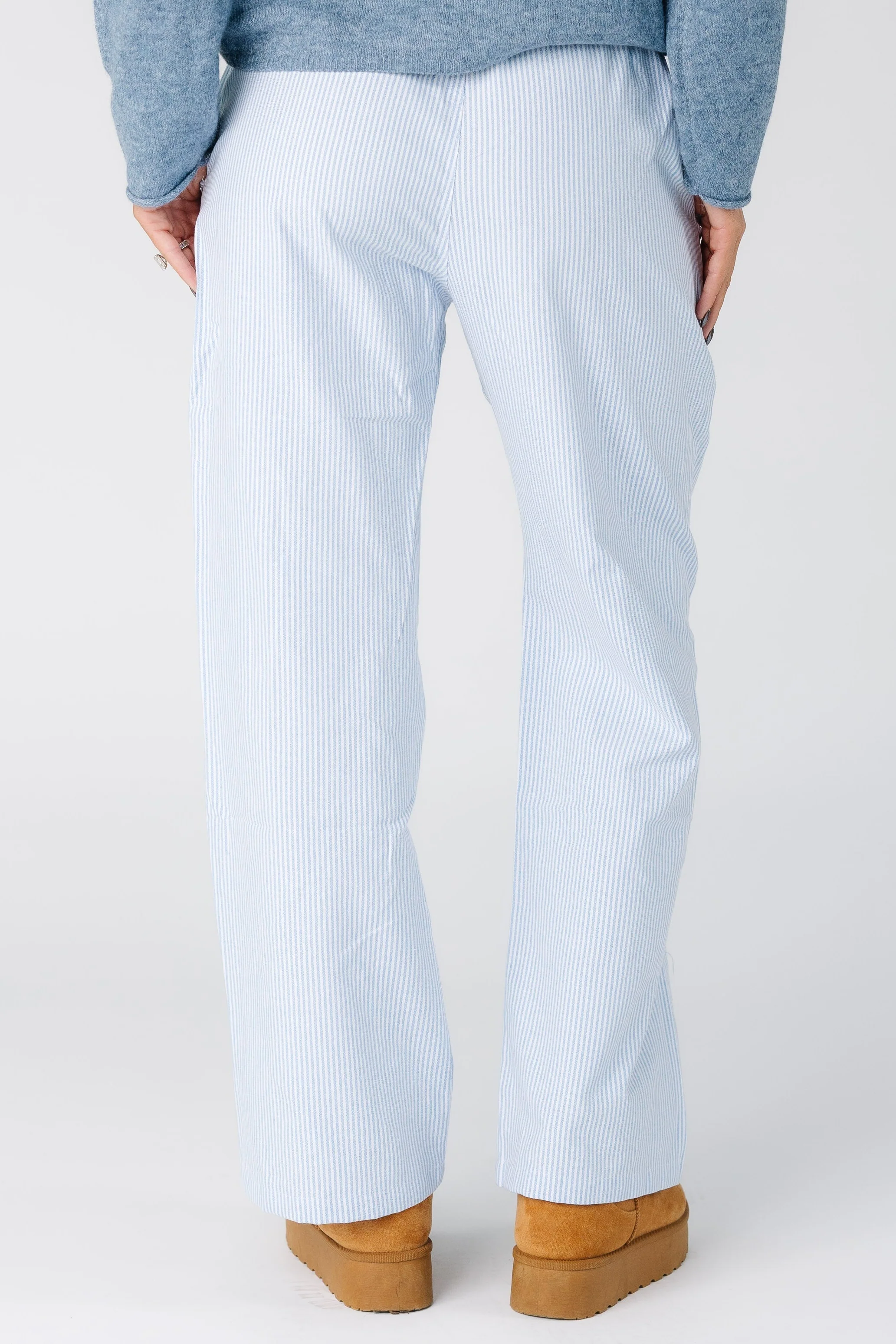 Brass & Roe Comfy Stripe Pants- New - Image 9