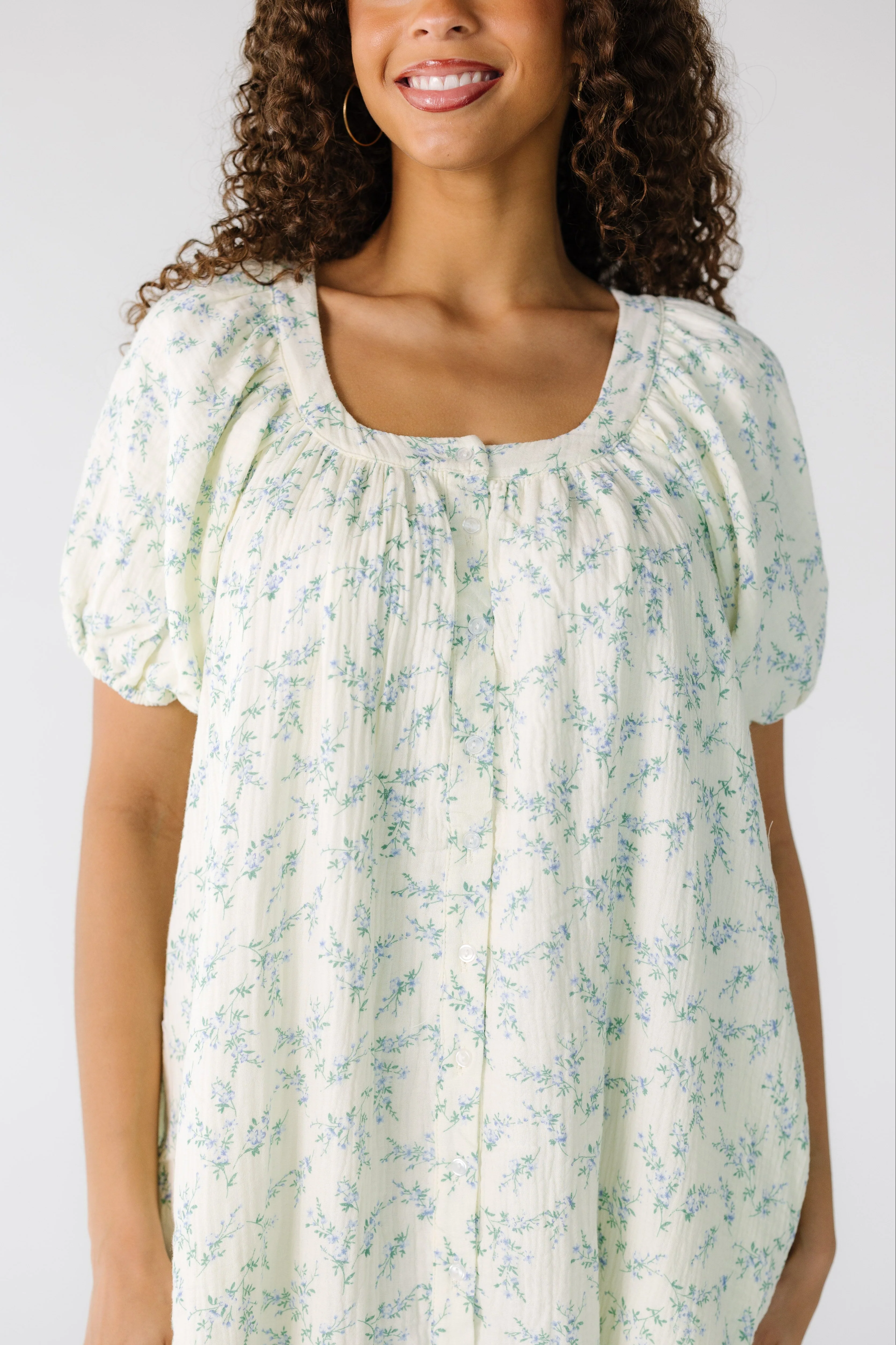 Brass & Roe Daybreak Spring Button Down Dress - Image 5