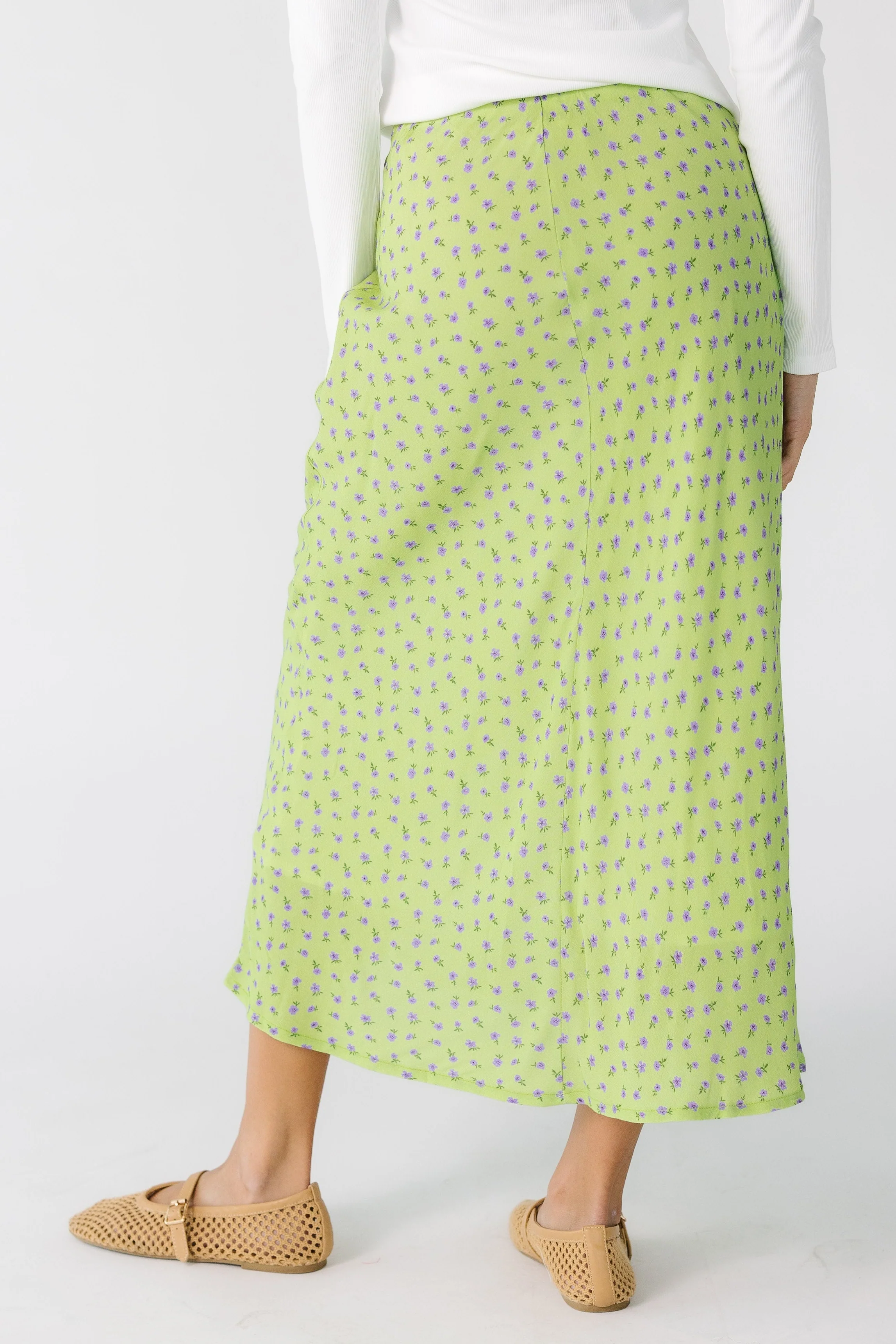 Brass & Roe Ellie Spring Print Skirt - Image 6