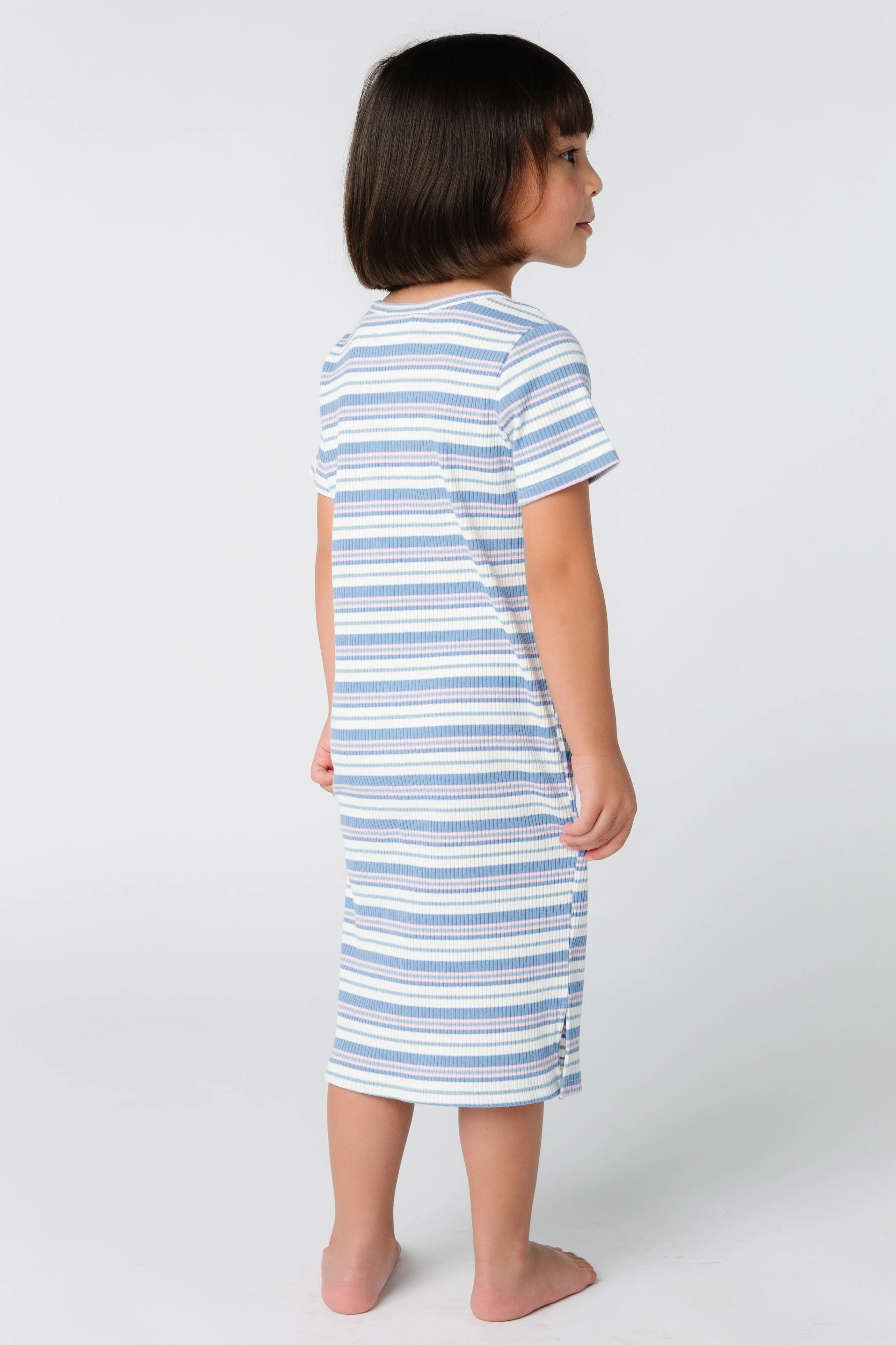 Brass & Roe Emmy Girl's Ribbed Dress - Image 5