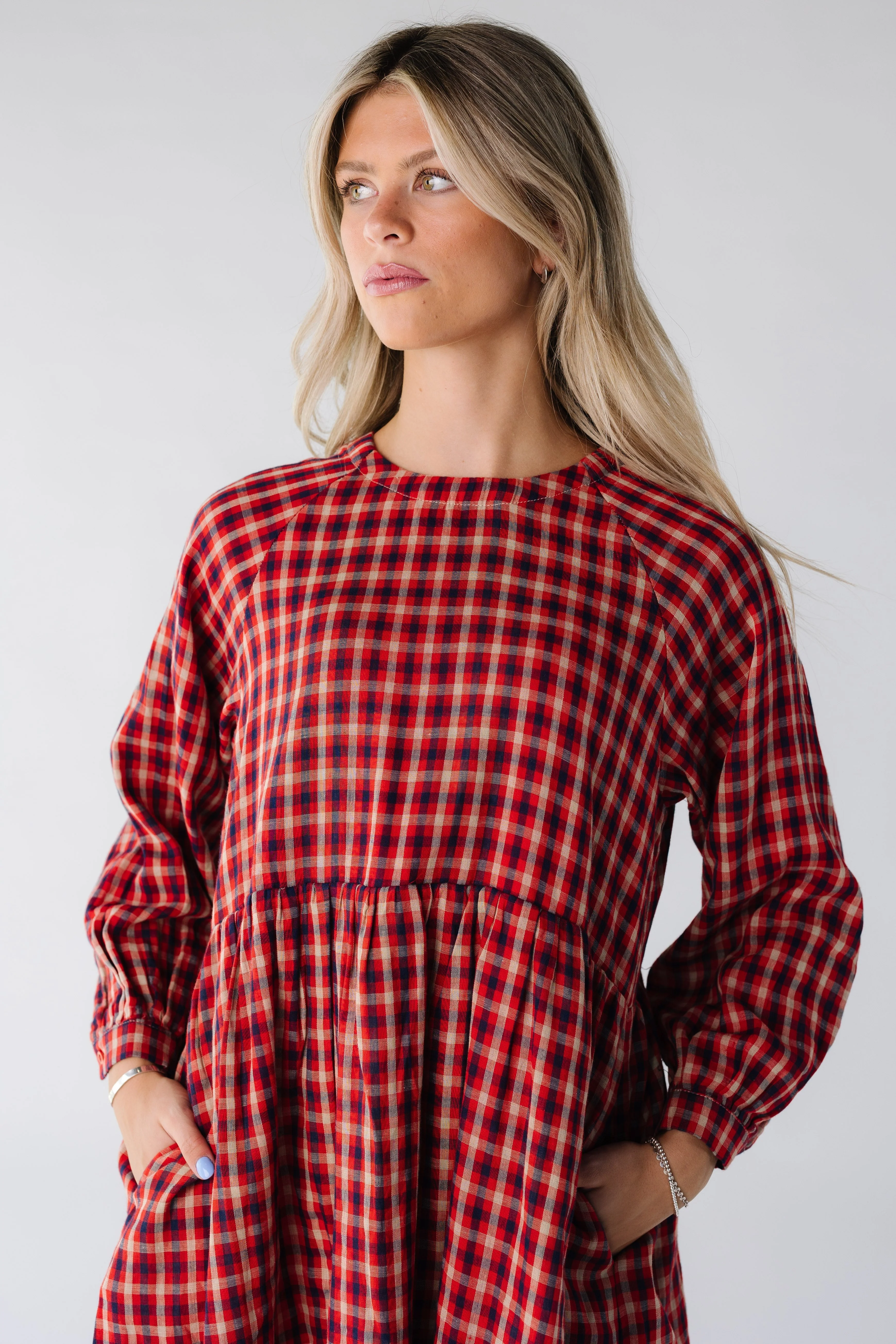 Brass & Roe Harper Plaid Dress - Image 2