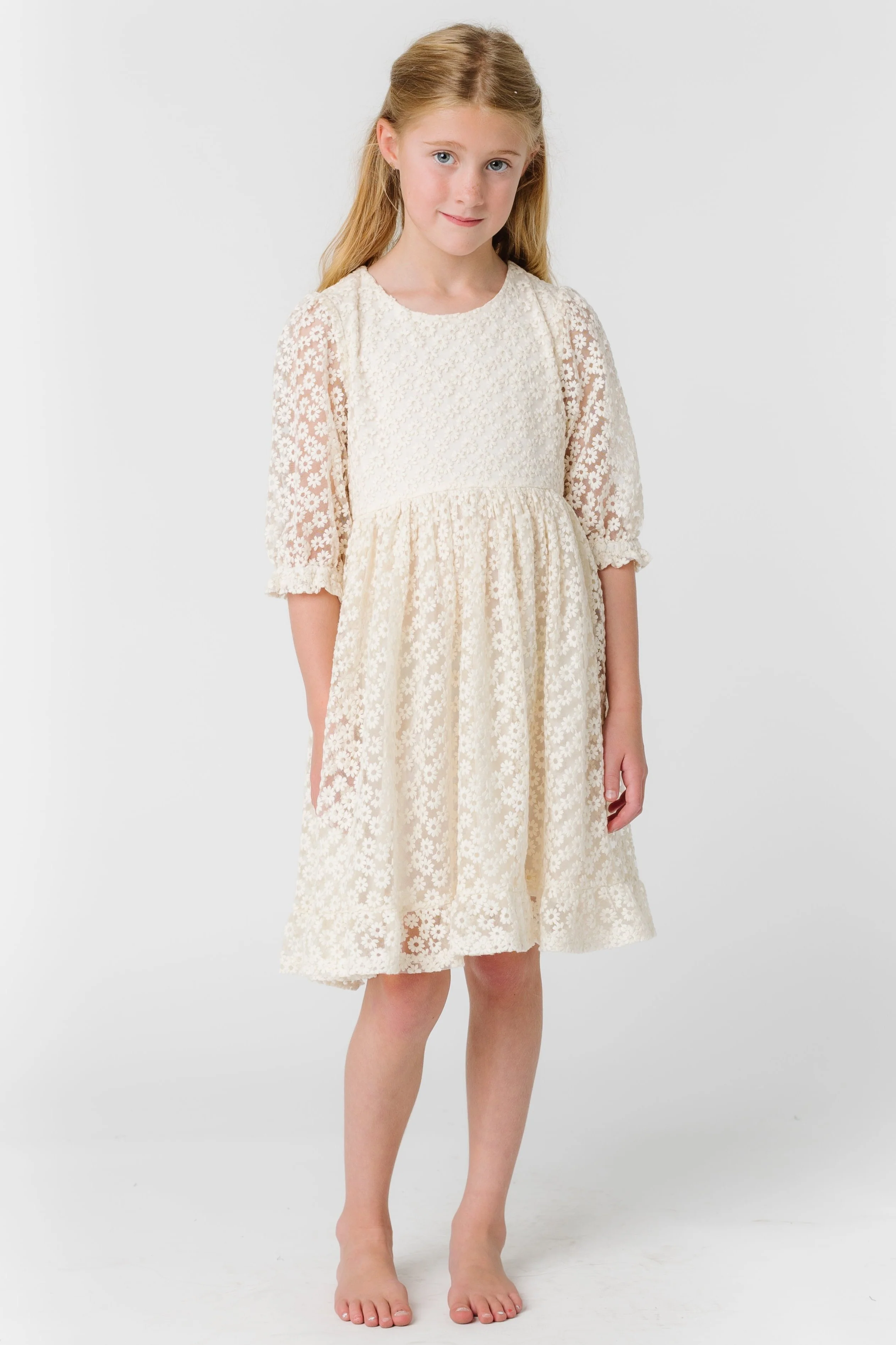 Brass & Roe It's Your Day Lace Girl's Dress - Image 3