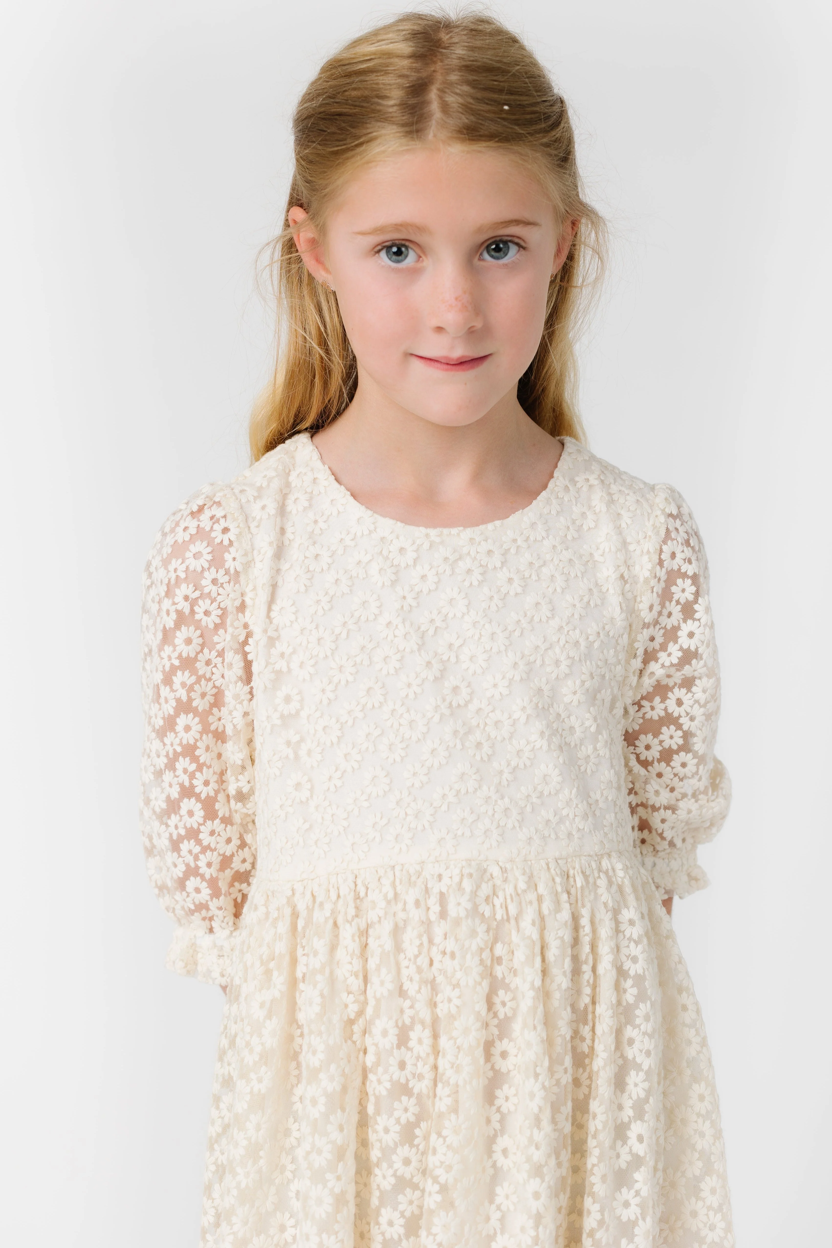 Brass & Roe It's Your Day Lace Girl's Dress - Image 5