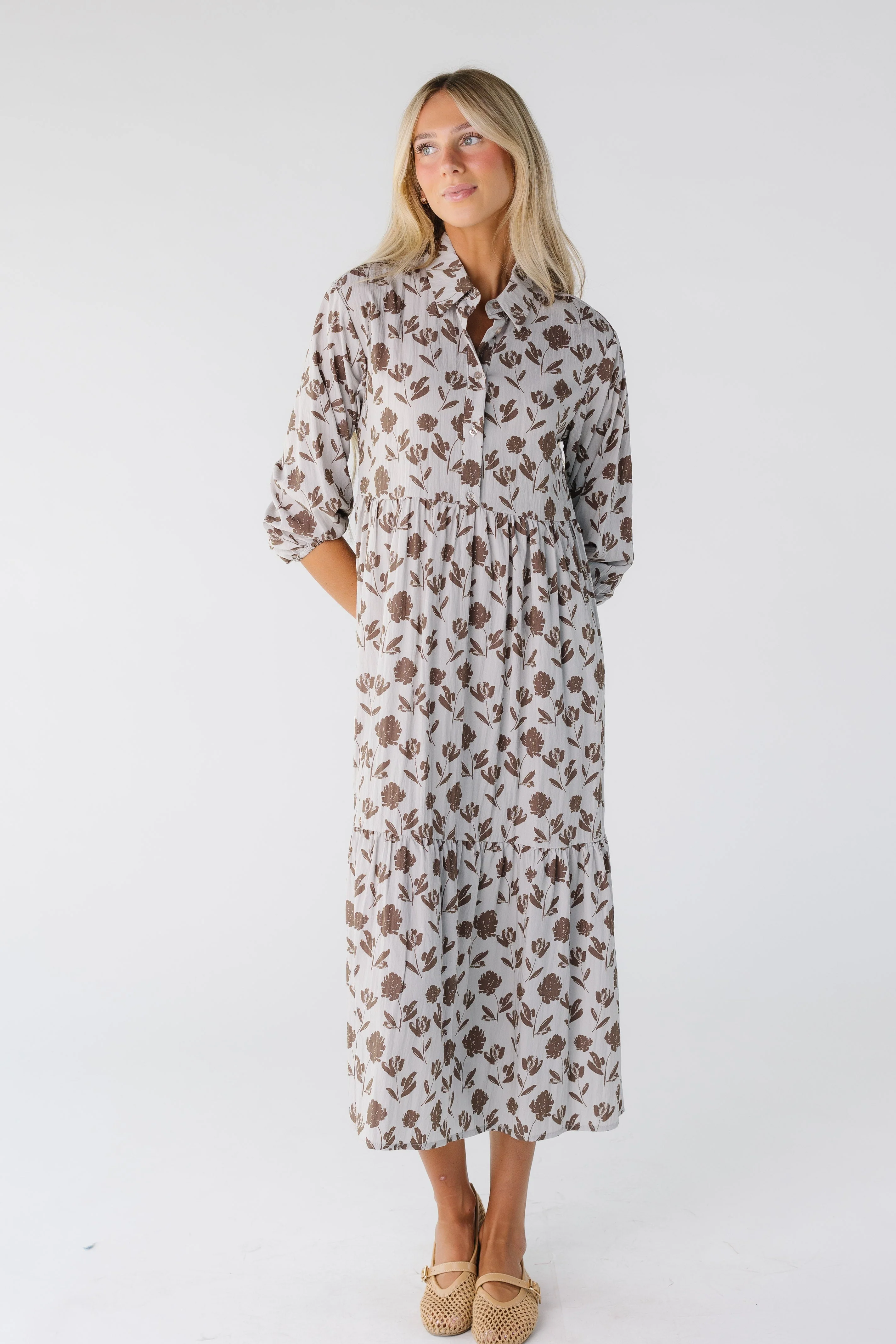 Brass & Roe Janice Button Down Dress - Image 13