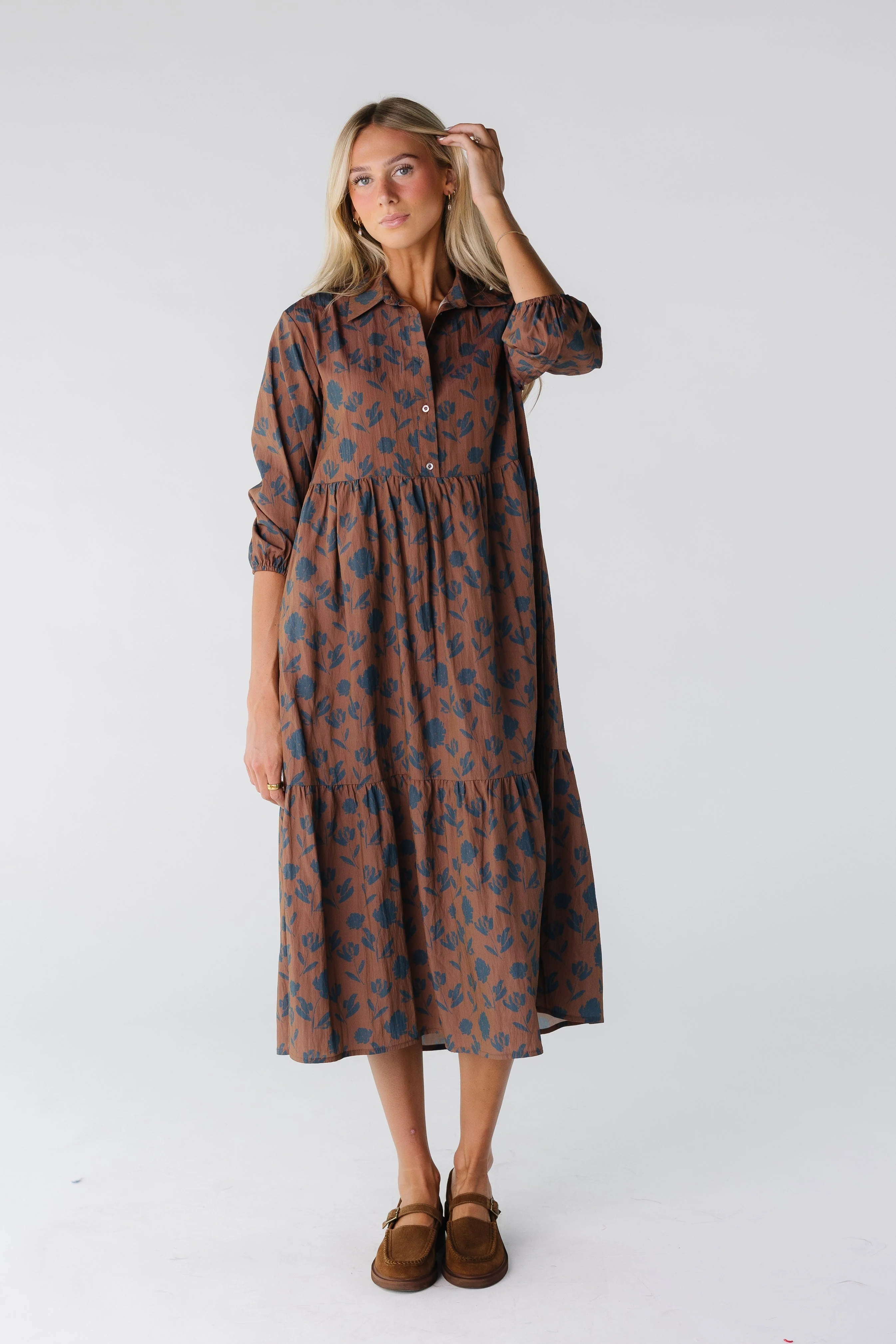 Brass & Roe Janice Button Down Dress - Image 15