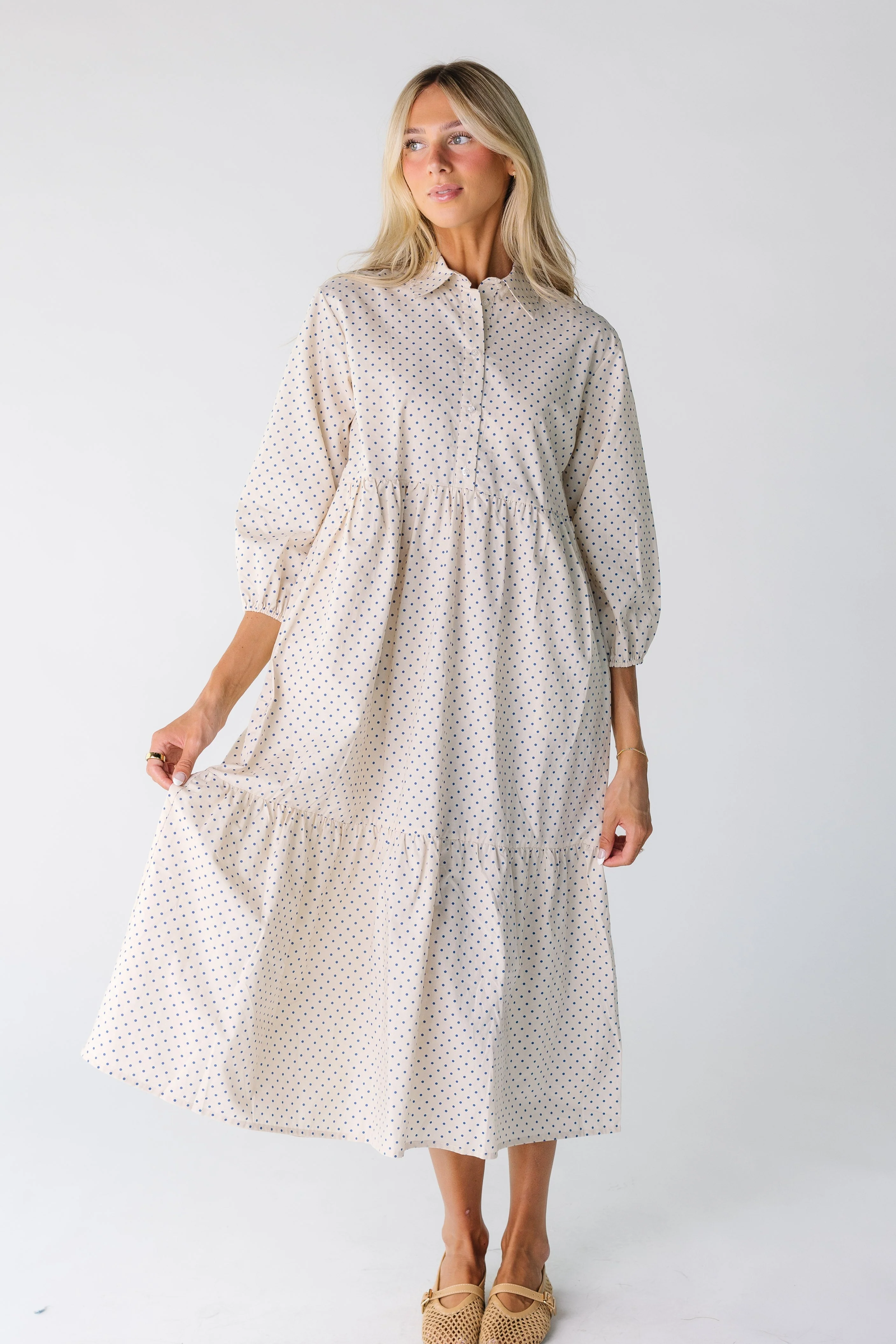 Brass & Roe Janice Button Down Dress - Image 5