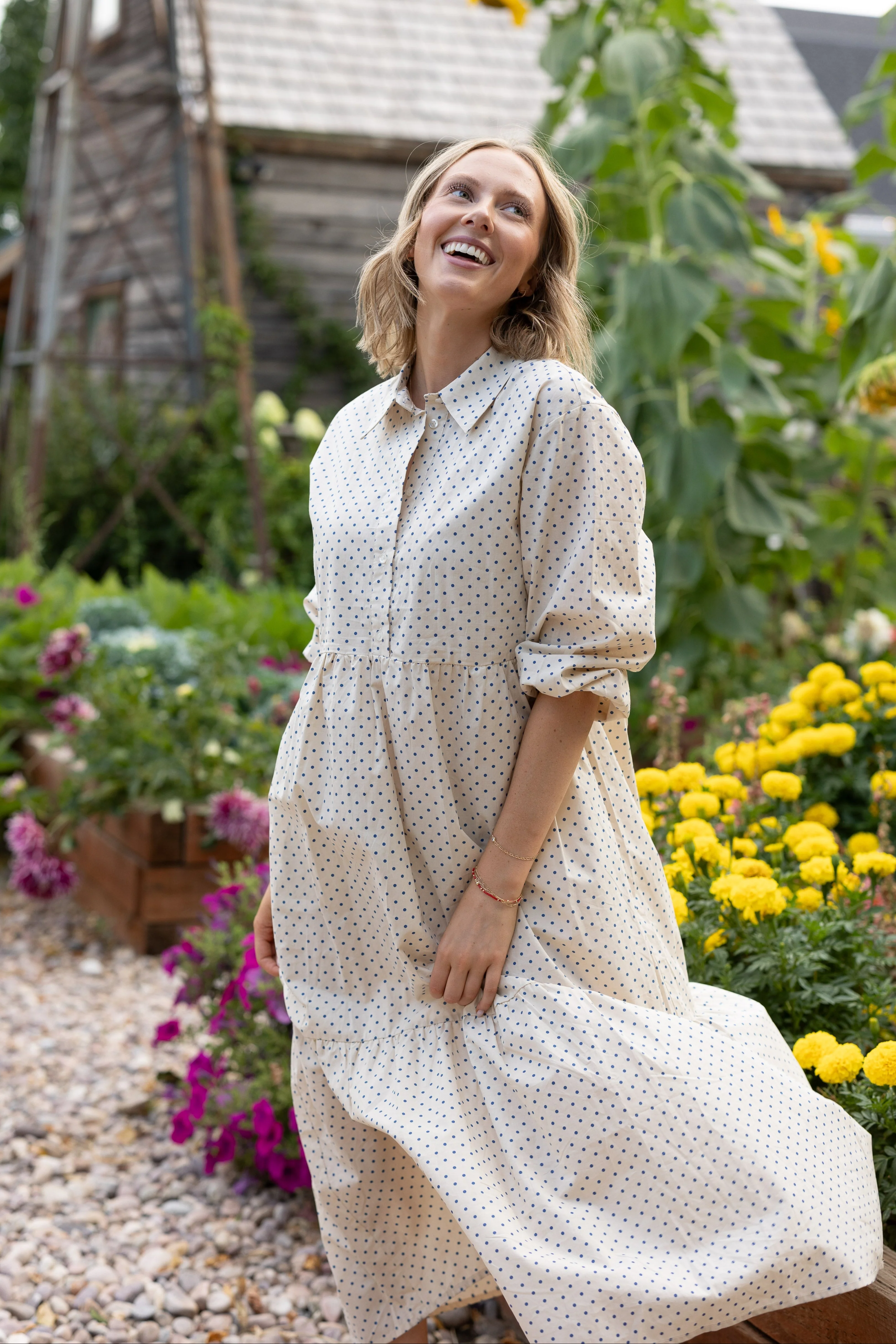 Brass & Roe Janice Button Down Dress - Image 7
