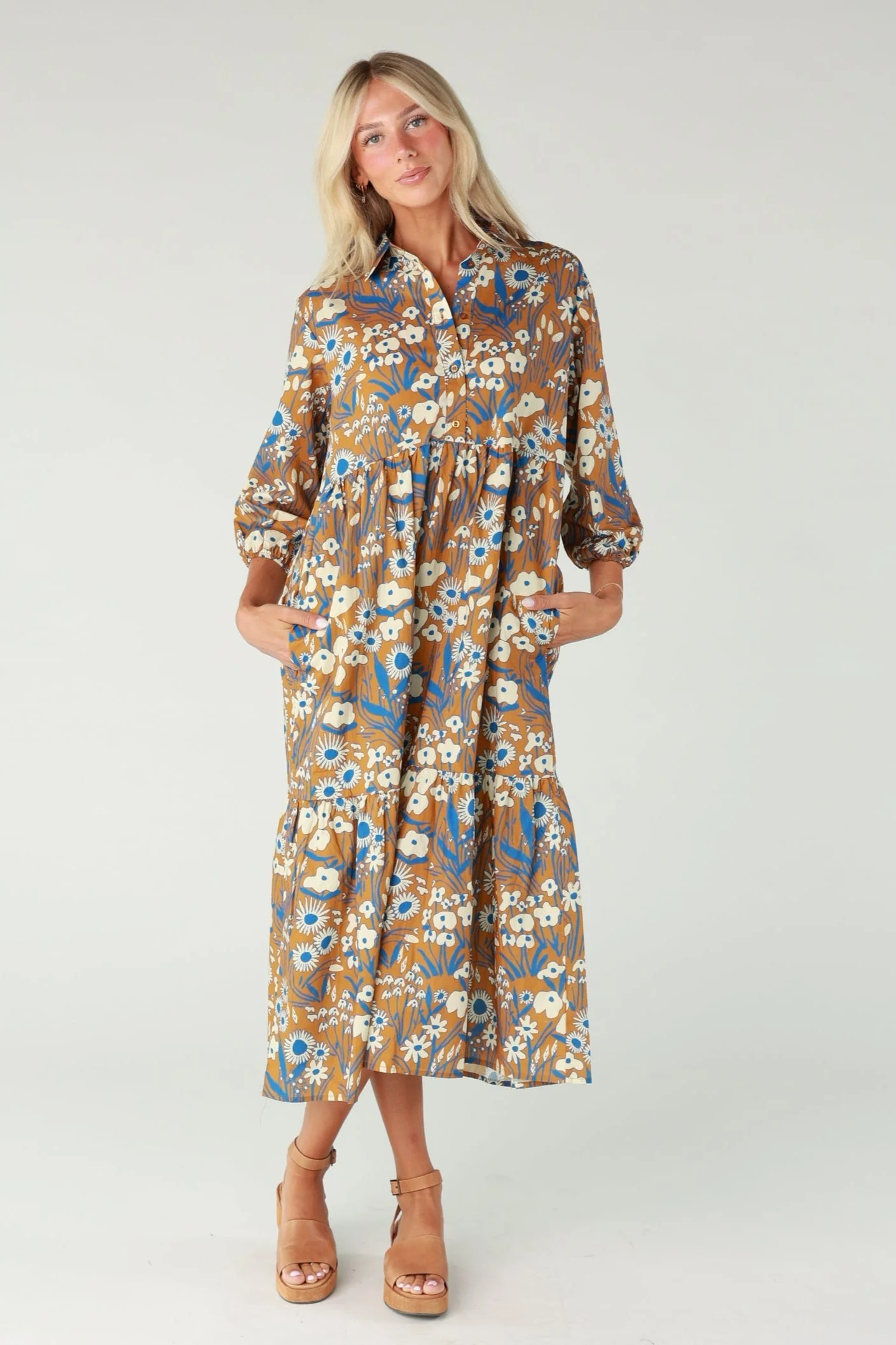 Brass & Roe Janice Button Down Dress - Image 9