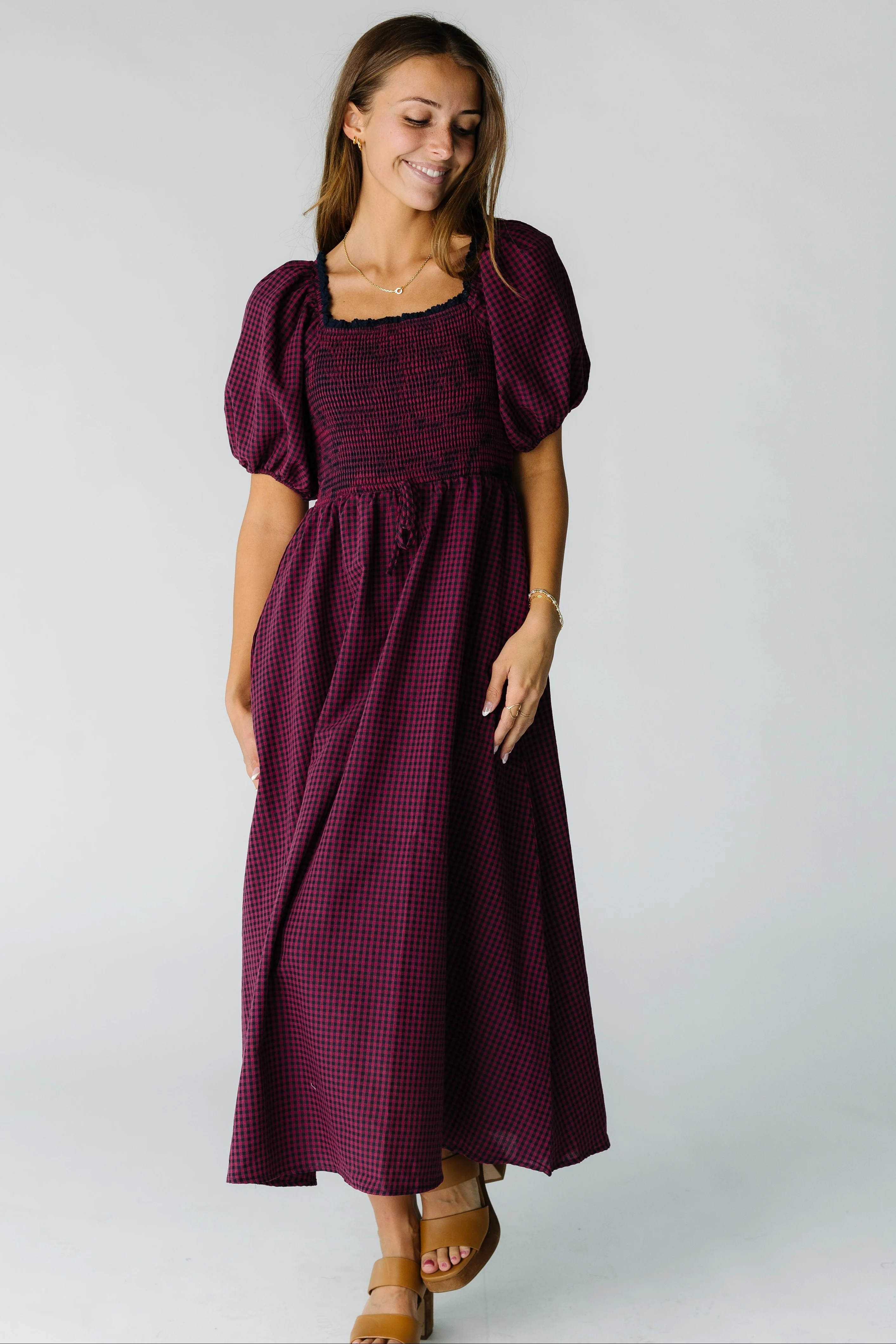 Brass & Roe Margot Square Neck Dress - Image 4
