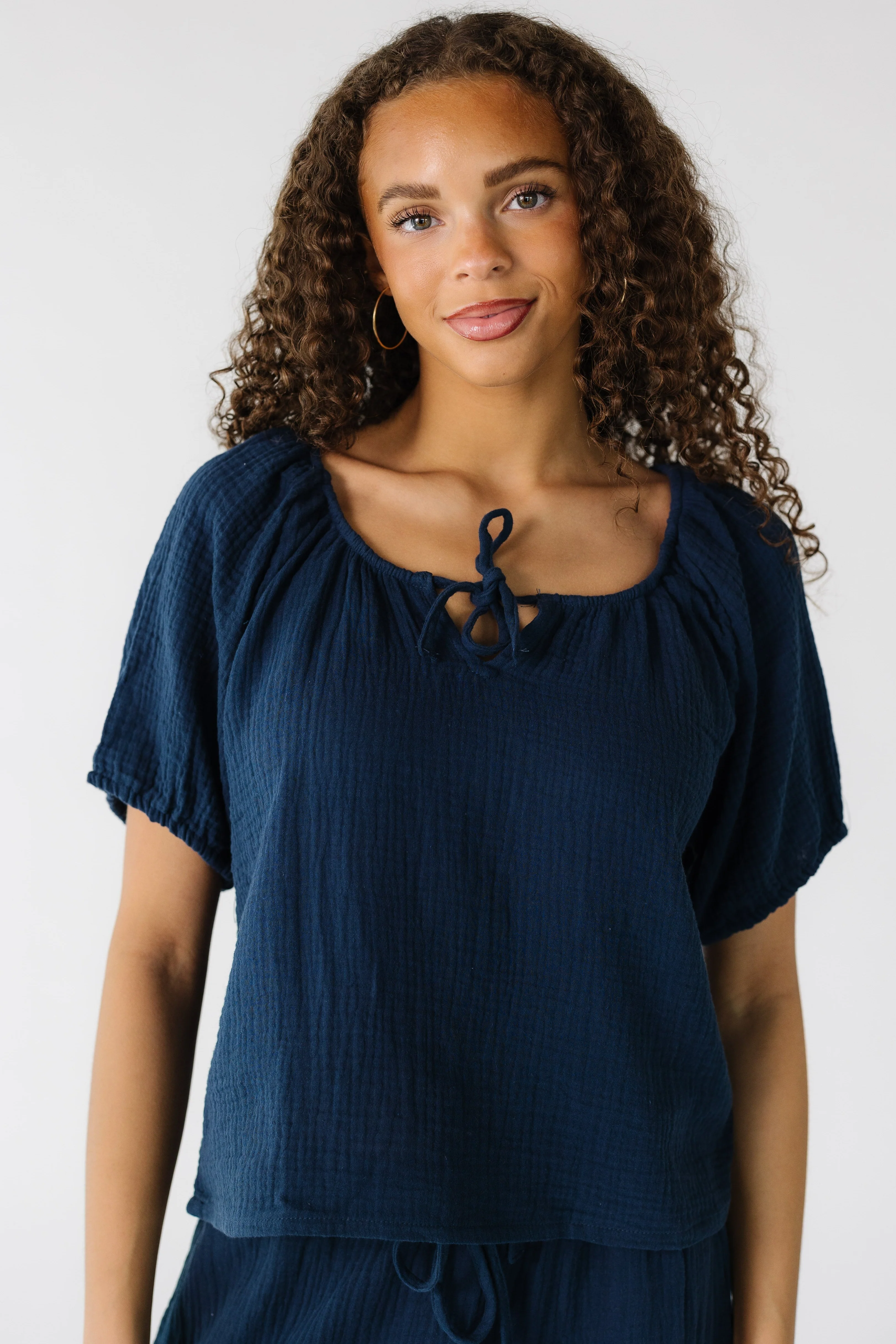 Brass & Roe Millie Gauze Top