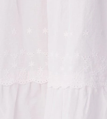 Brass & Roe Melanie Midi Eyelet Skirt - Image 12