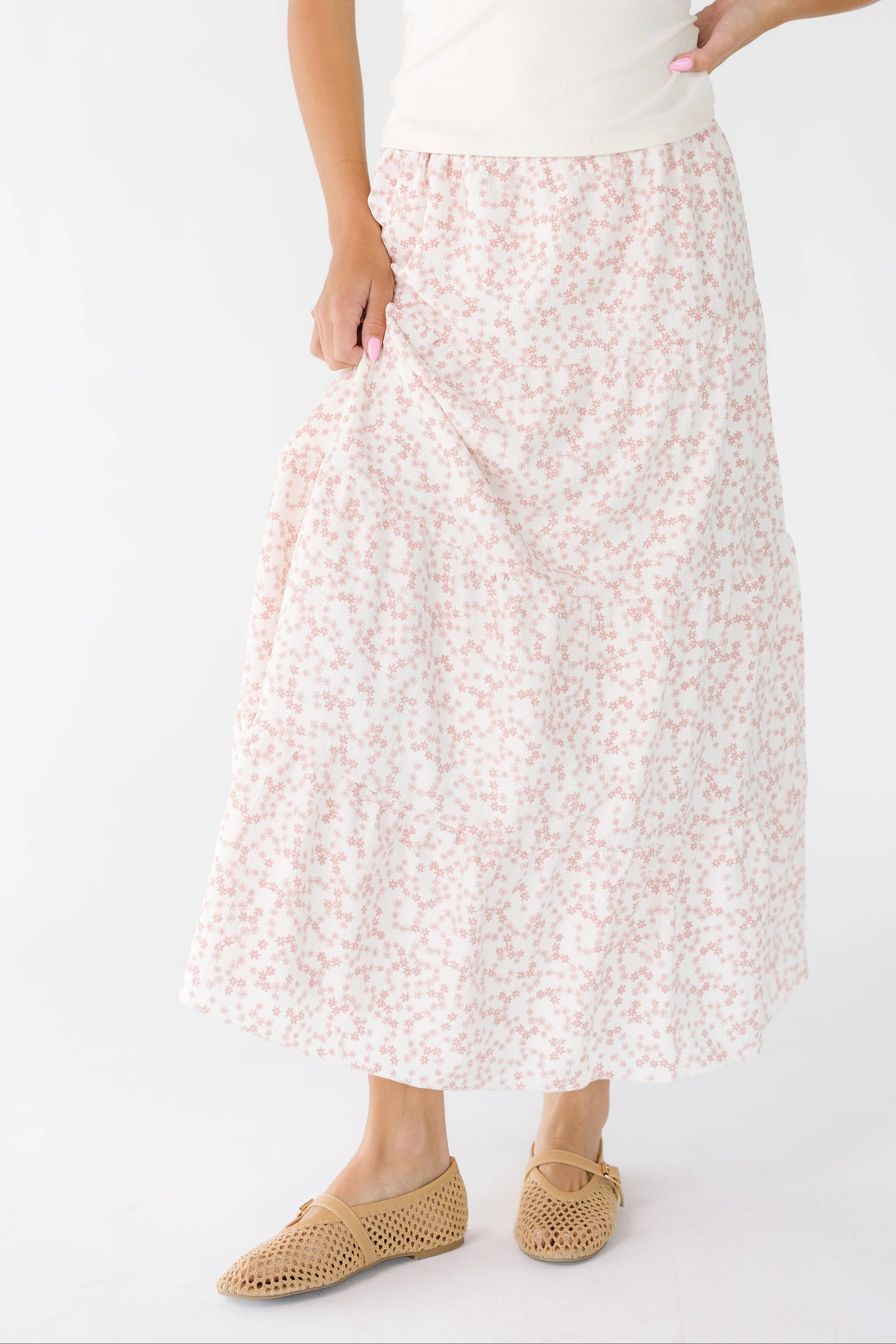 Brass & Roe Nelly Tiered Skirt - Image 4