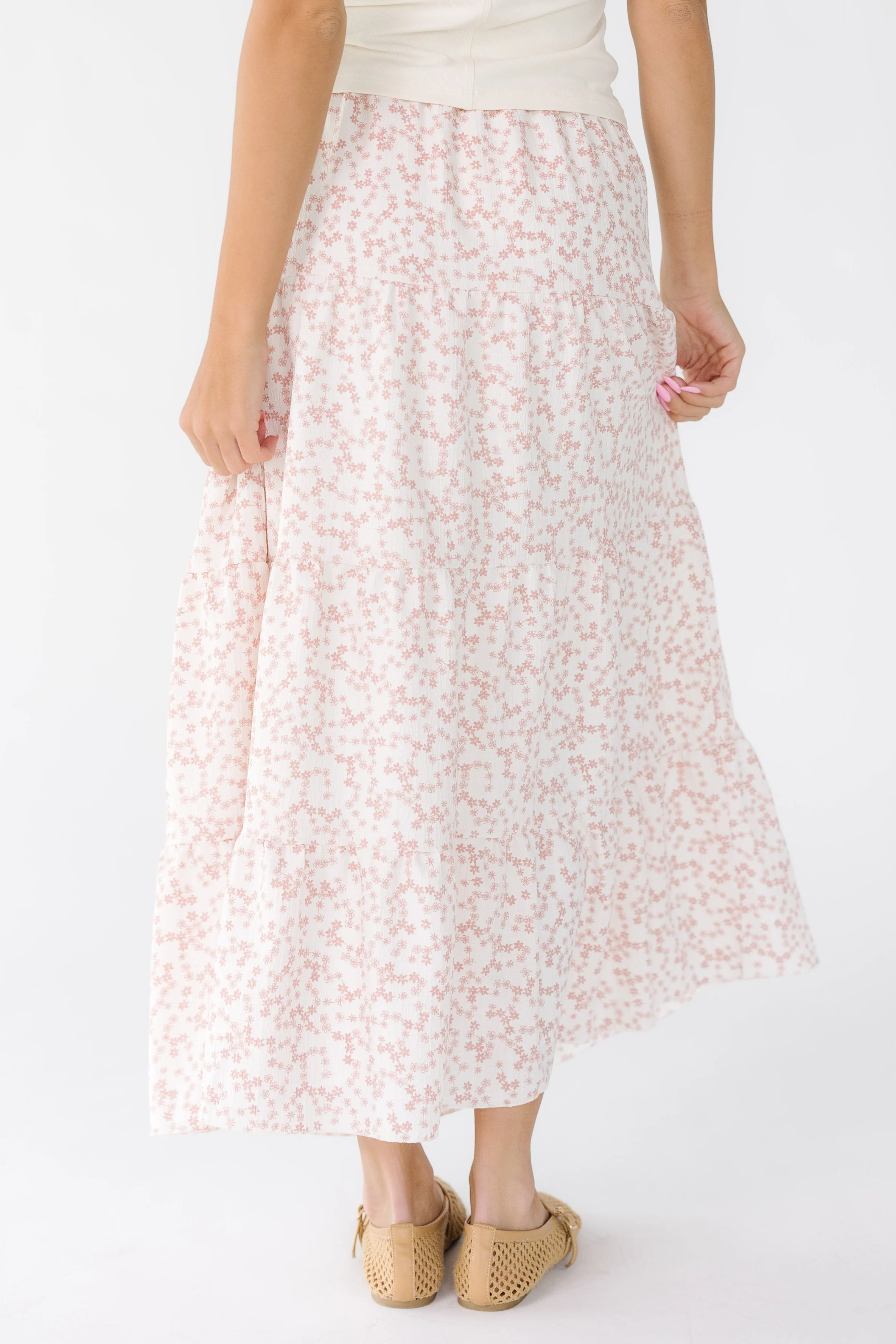 Brass & Roe Nelly Tiered Skirt - Image 5