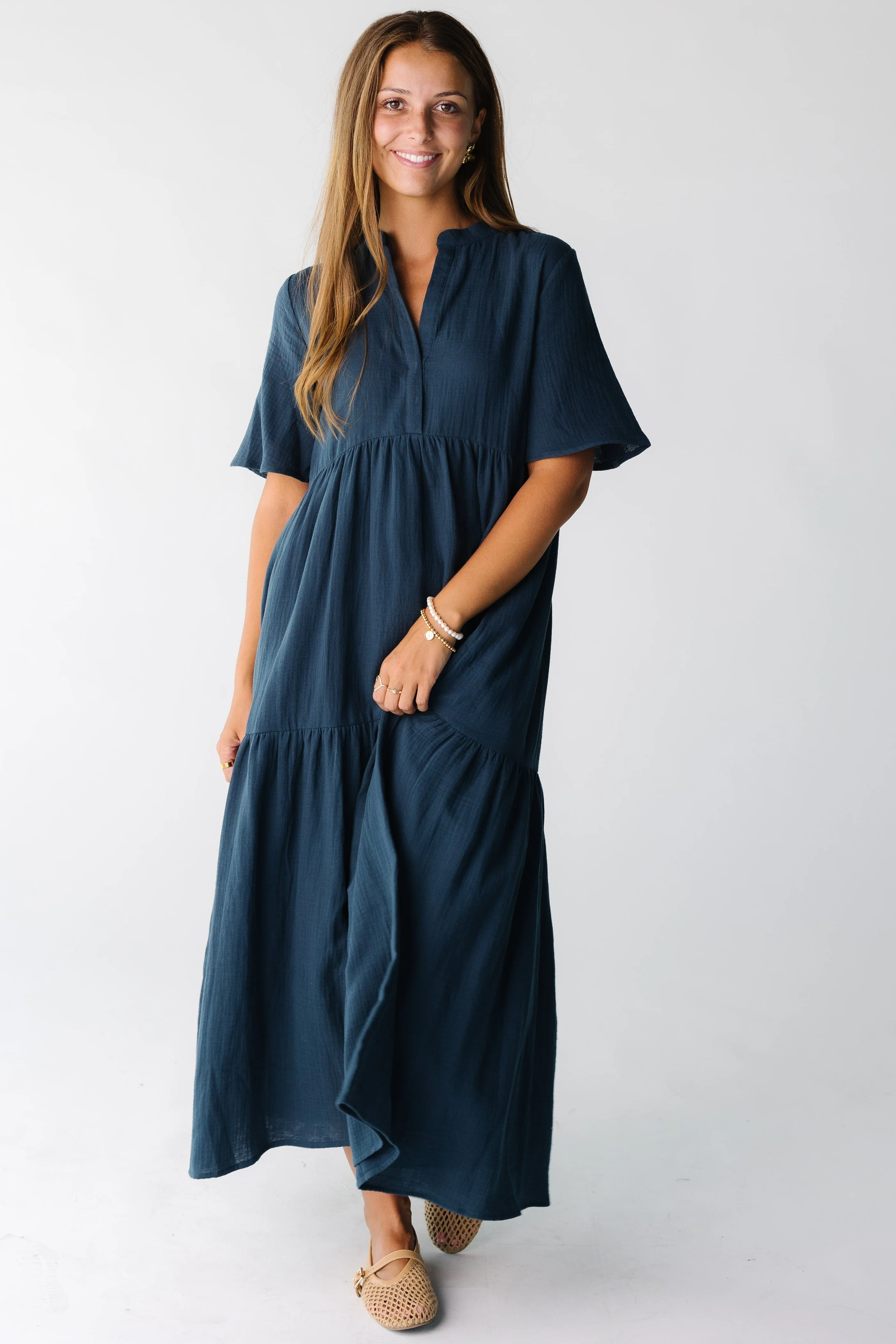 Brass & Roe The Pondering Gauze Dress - Image 10
