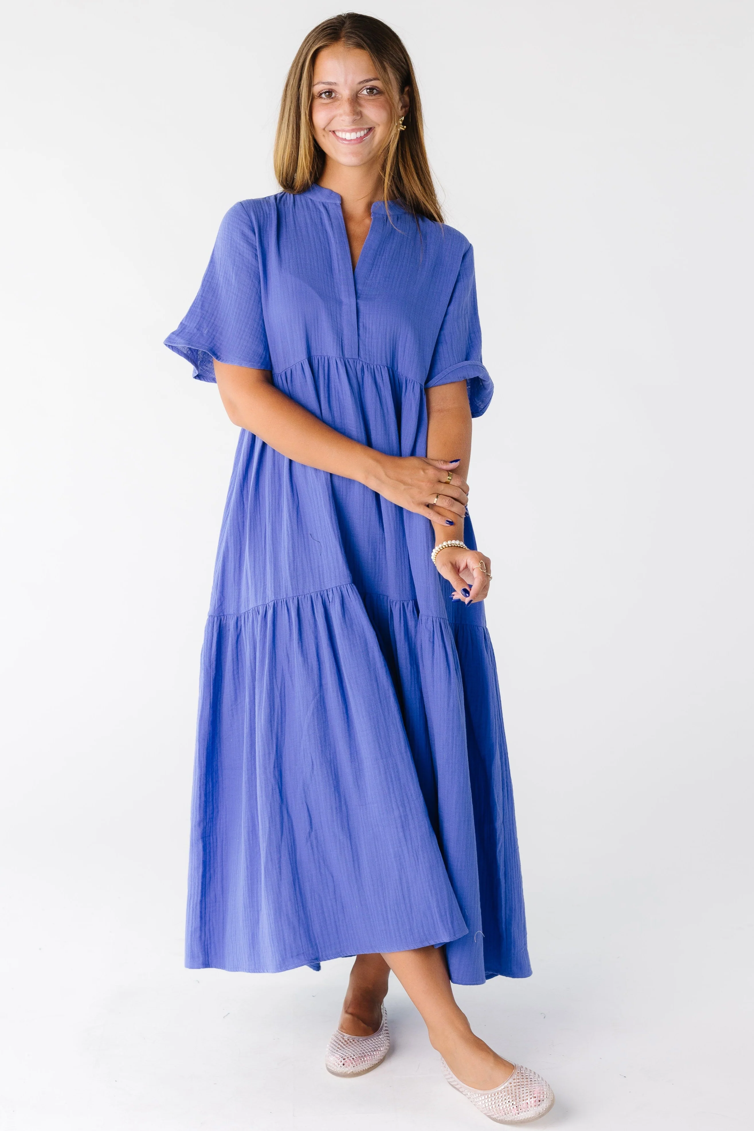 Brass & Roe The Pondering Gauze Dress - Image 4