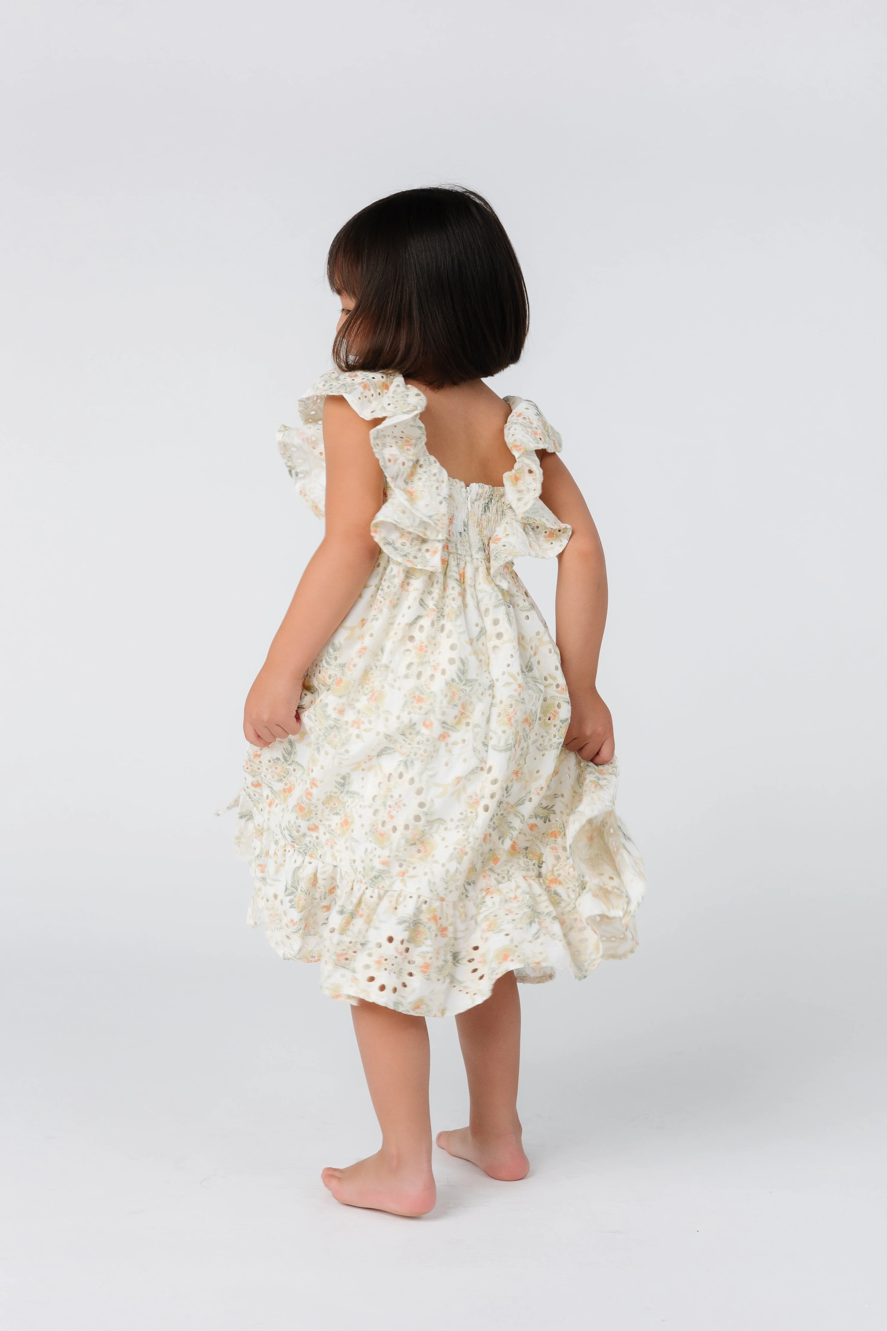 Brass & Roe Sonnie Eyelet Girl's Dress - Image 5