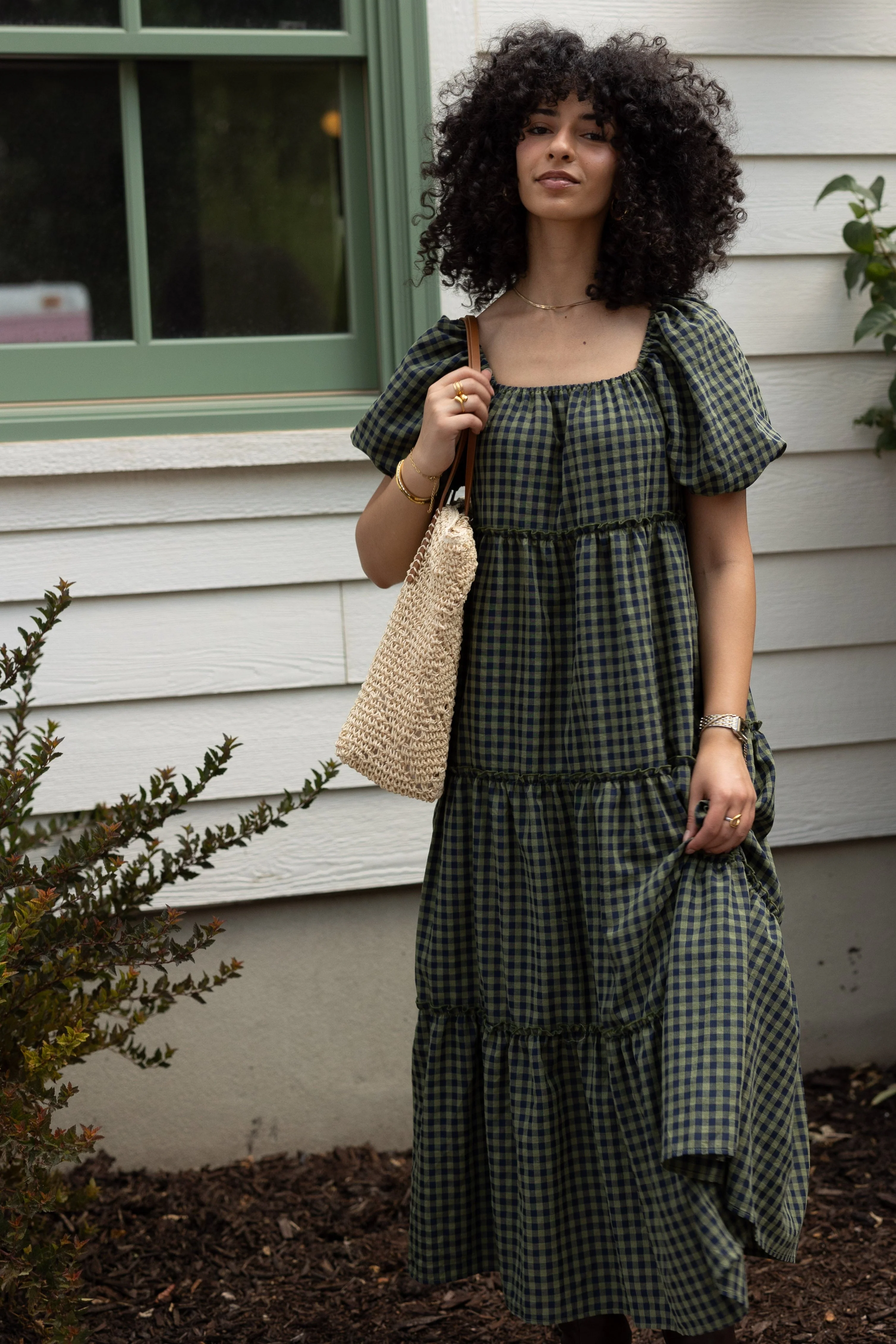 Brass & Roe The Charity Tiered Midi Dress - Image 14