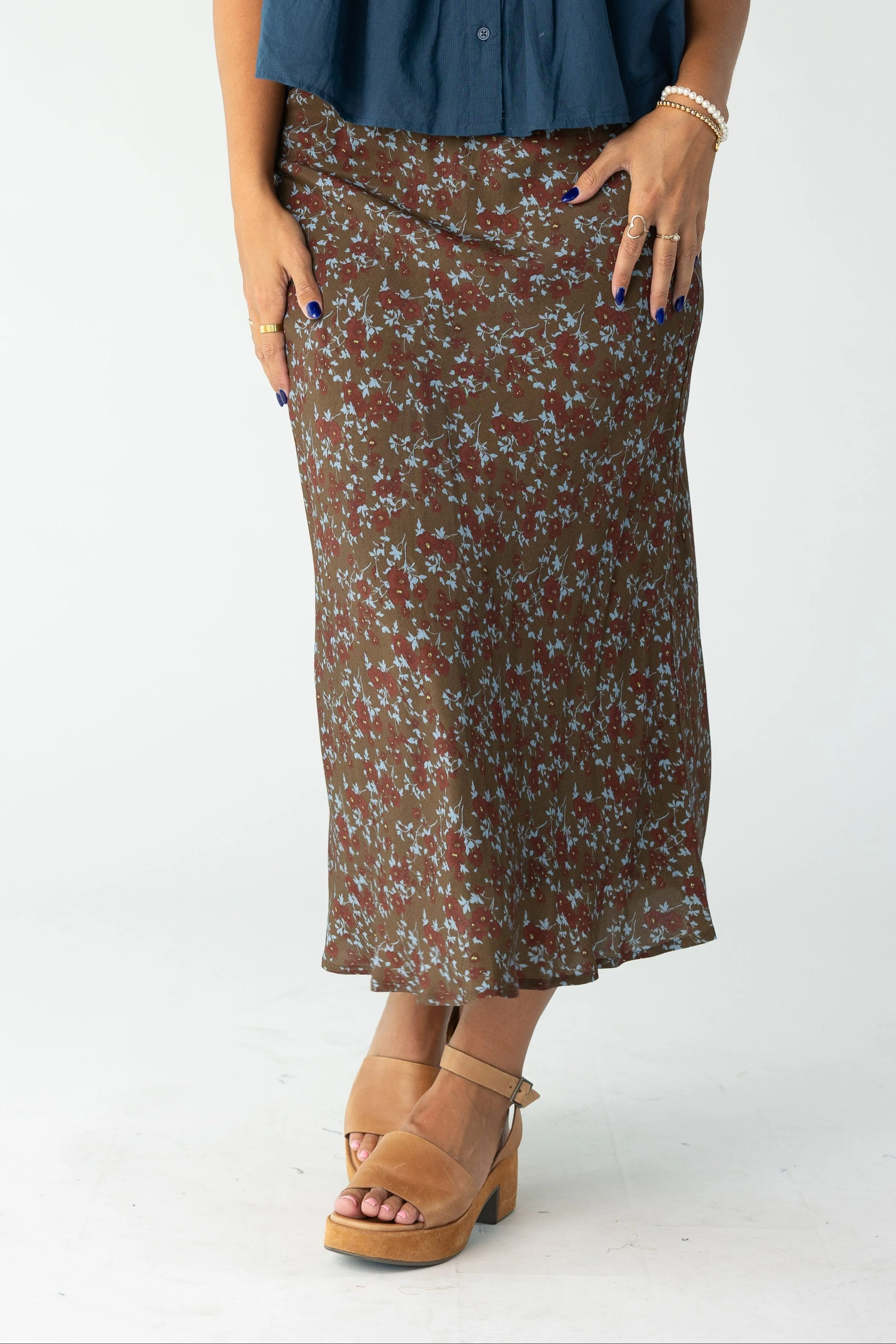 Brass & Roe The Ellie Midi Skirt - Image 18