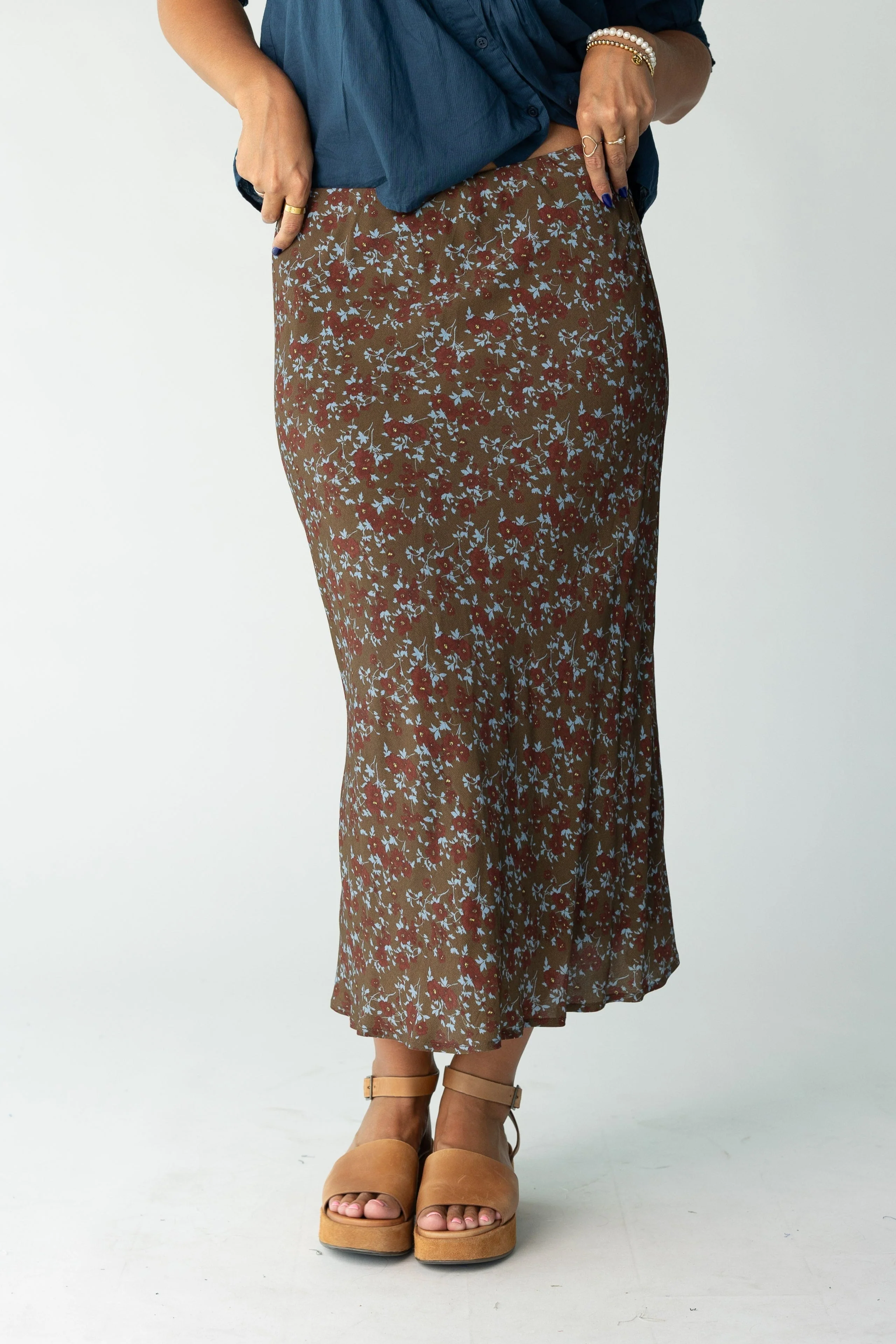 Brass & Roe The Ellie Midi Skirt - Image 2