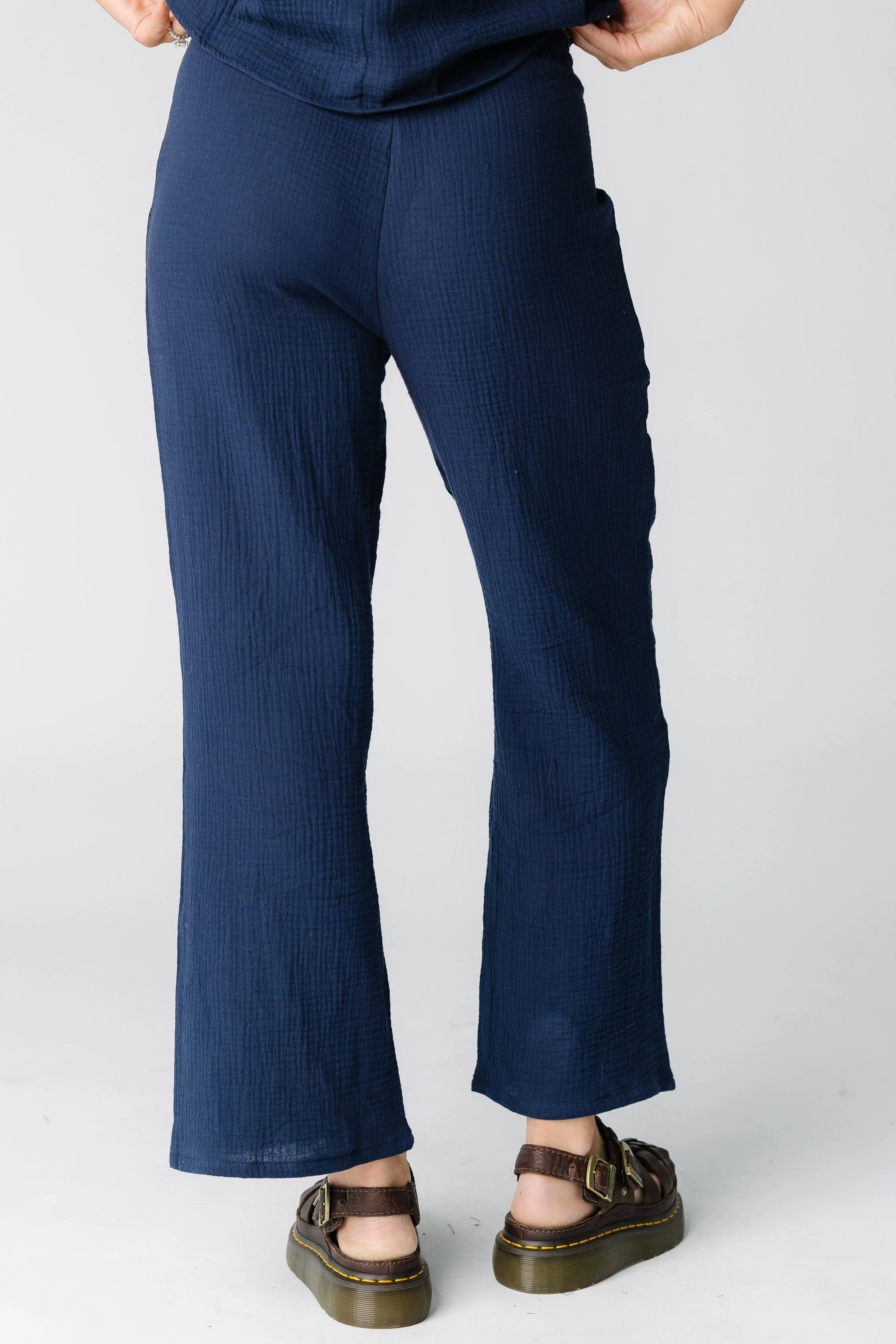 Brass & Roe The Gauze Drawstring Pant - Image 4
