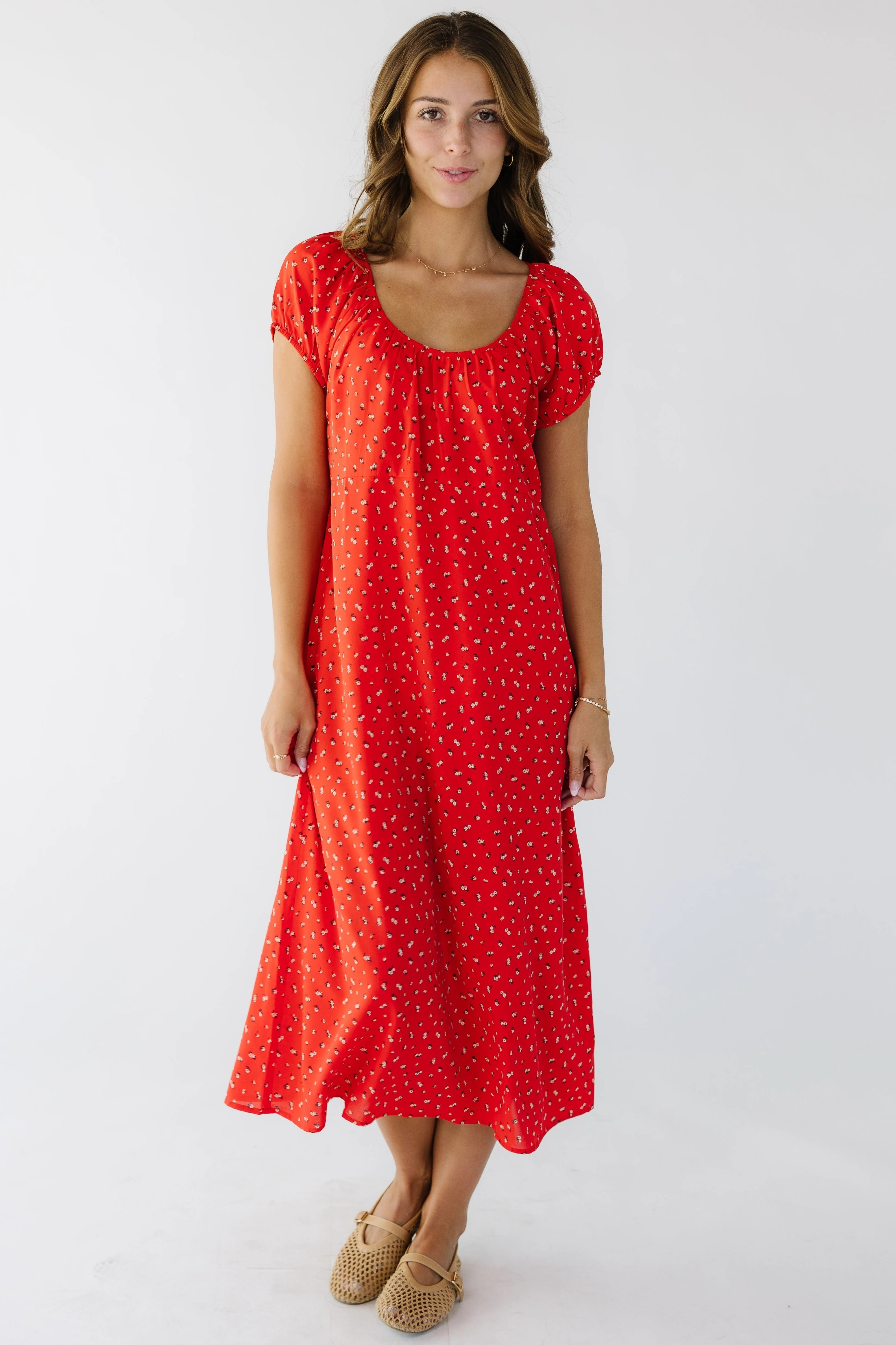 Brass & Roe The Bell Midi Dress - Image 2