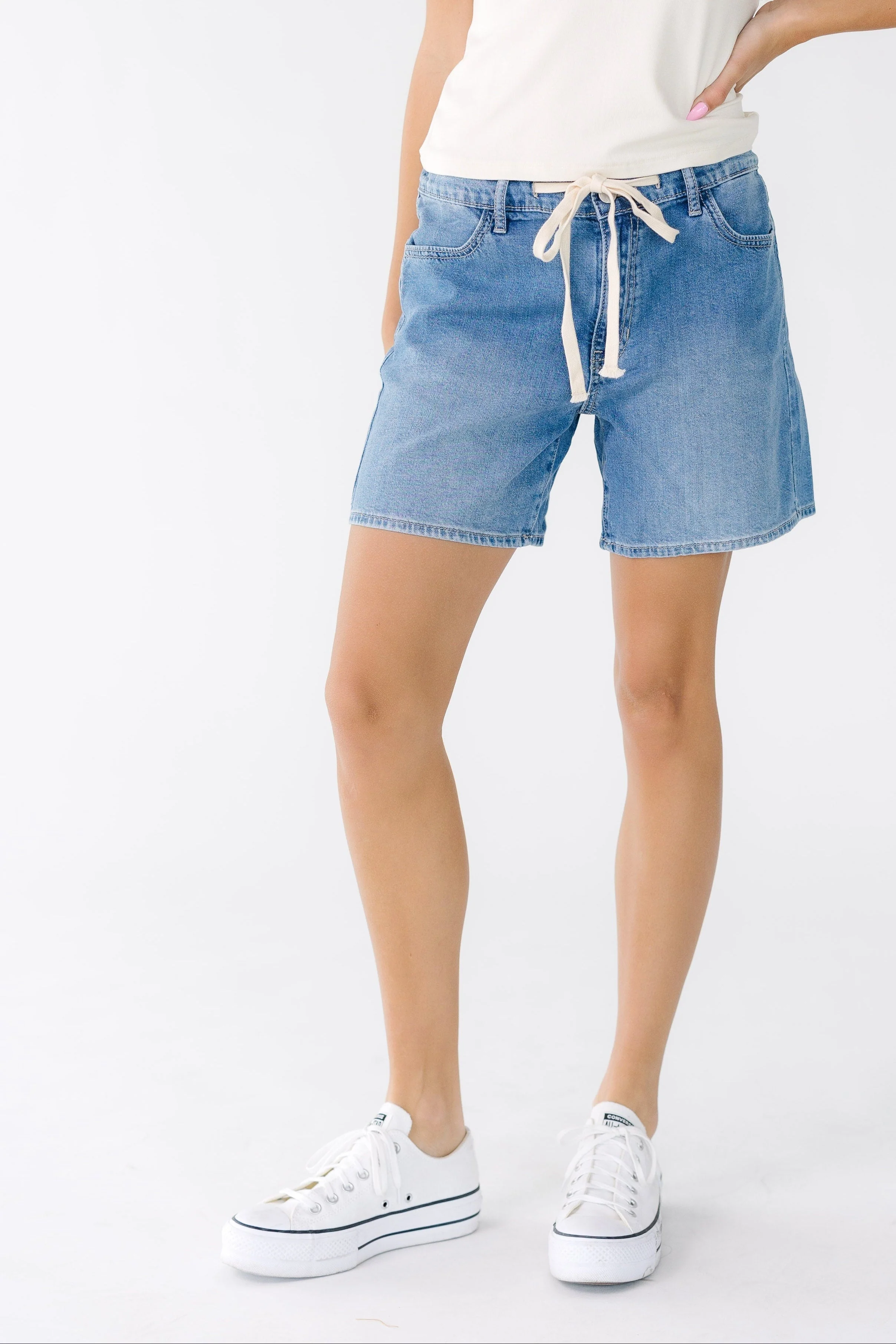 Bree Tie Waist Longer Short