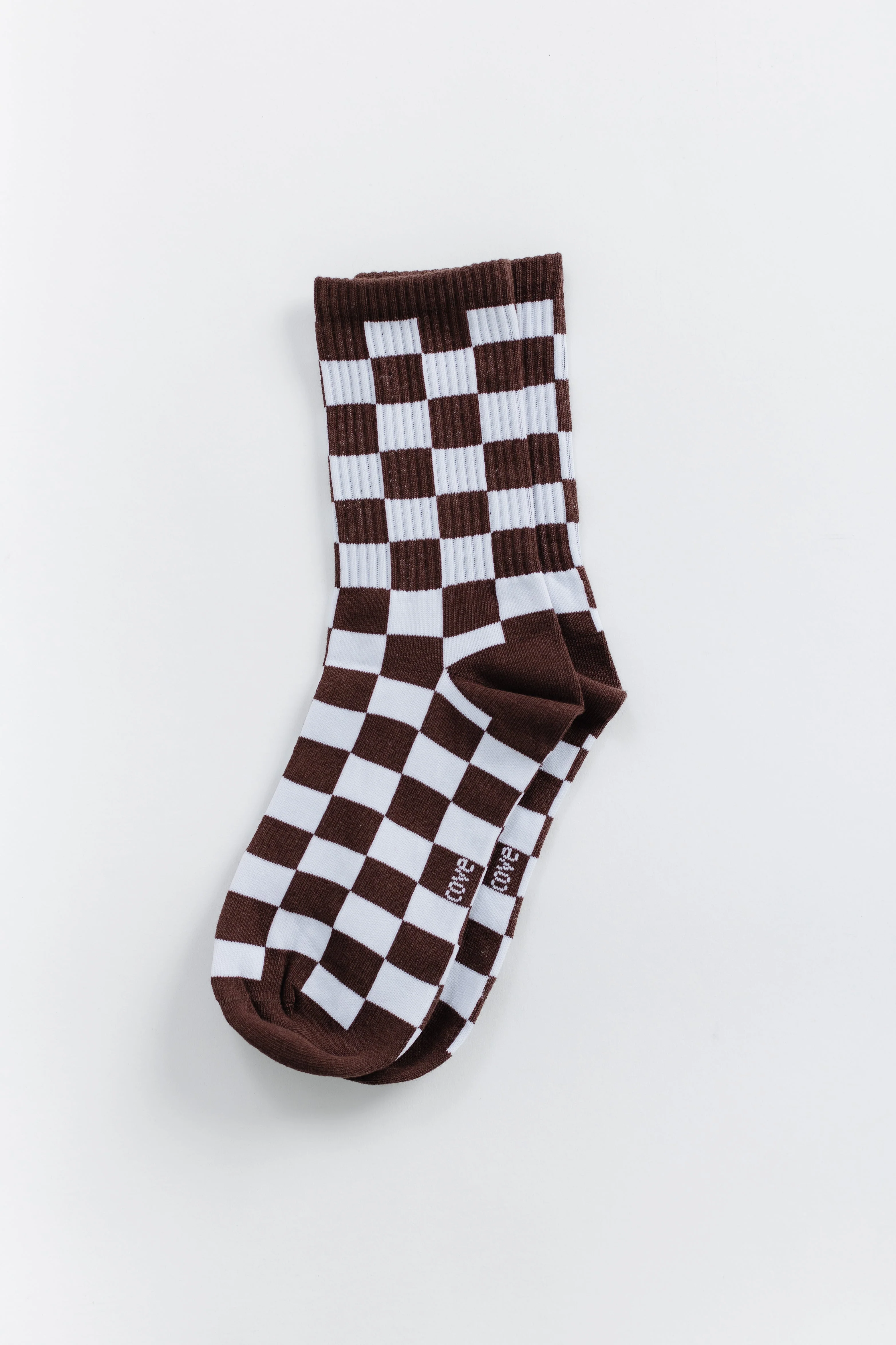 Cove Checker Retro Socks - Image 4