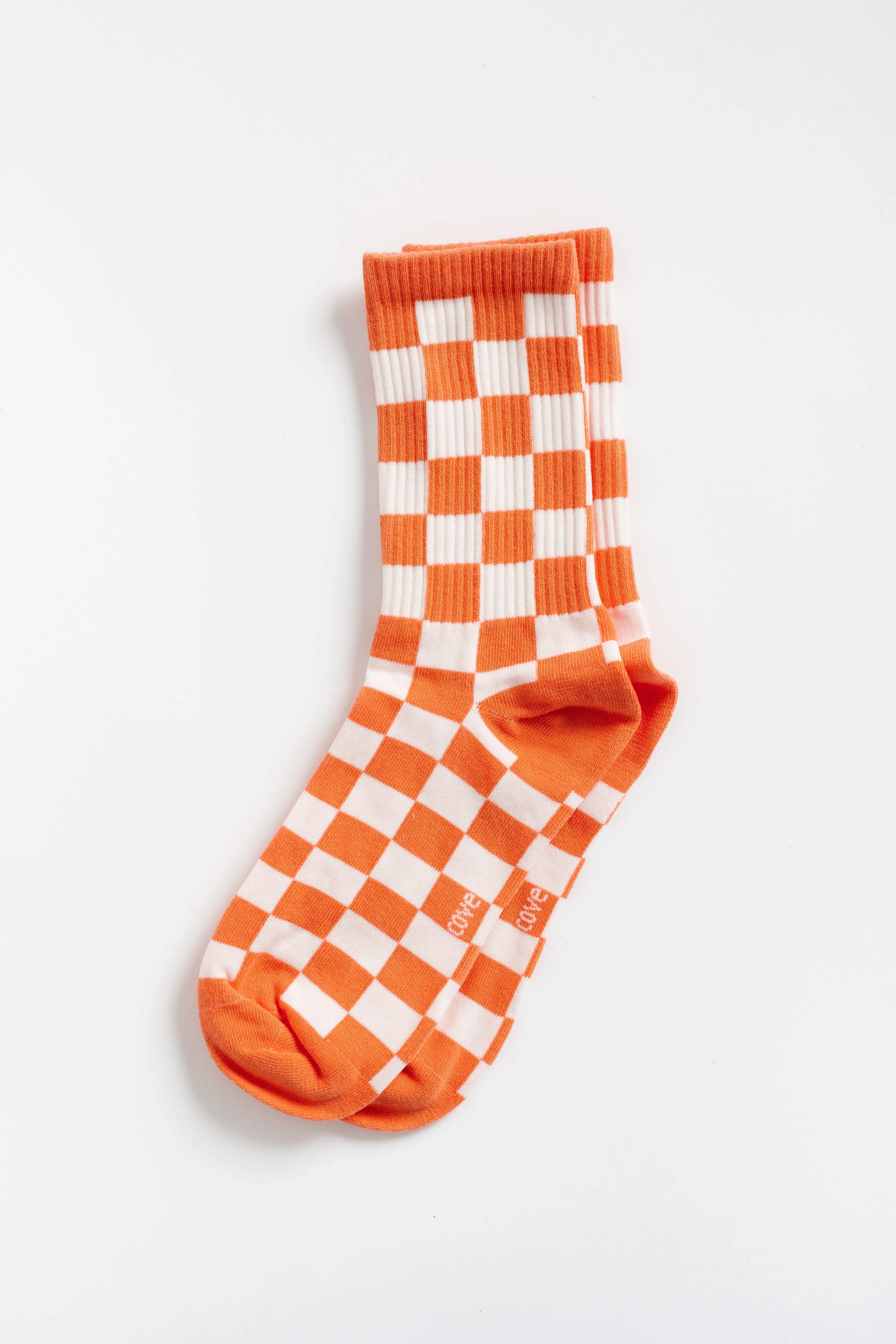 Cove Checker Retro Socks - Image 7