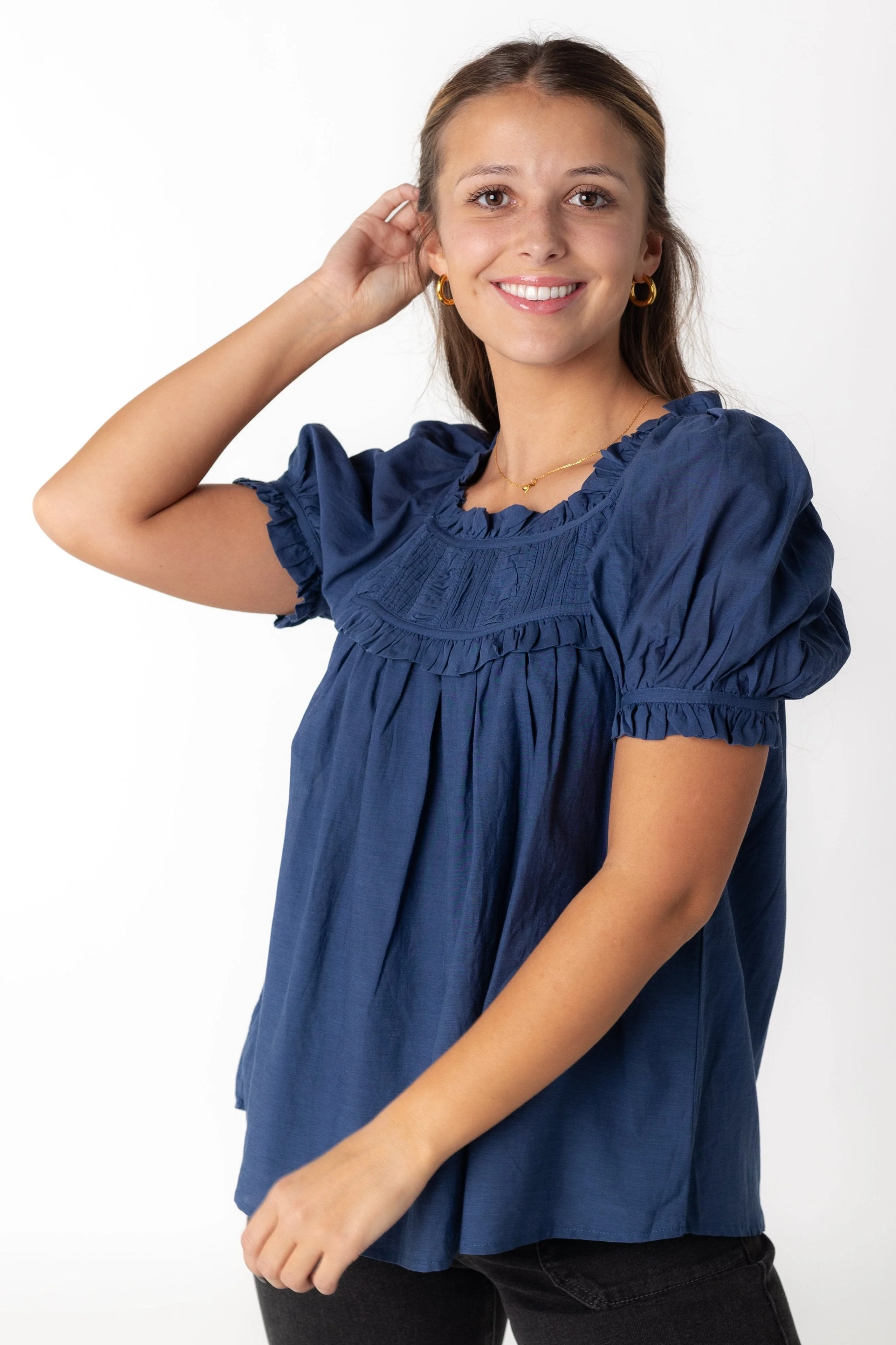 Citrus Eila Delicate Woven Top - Image 2