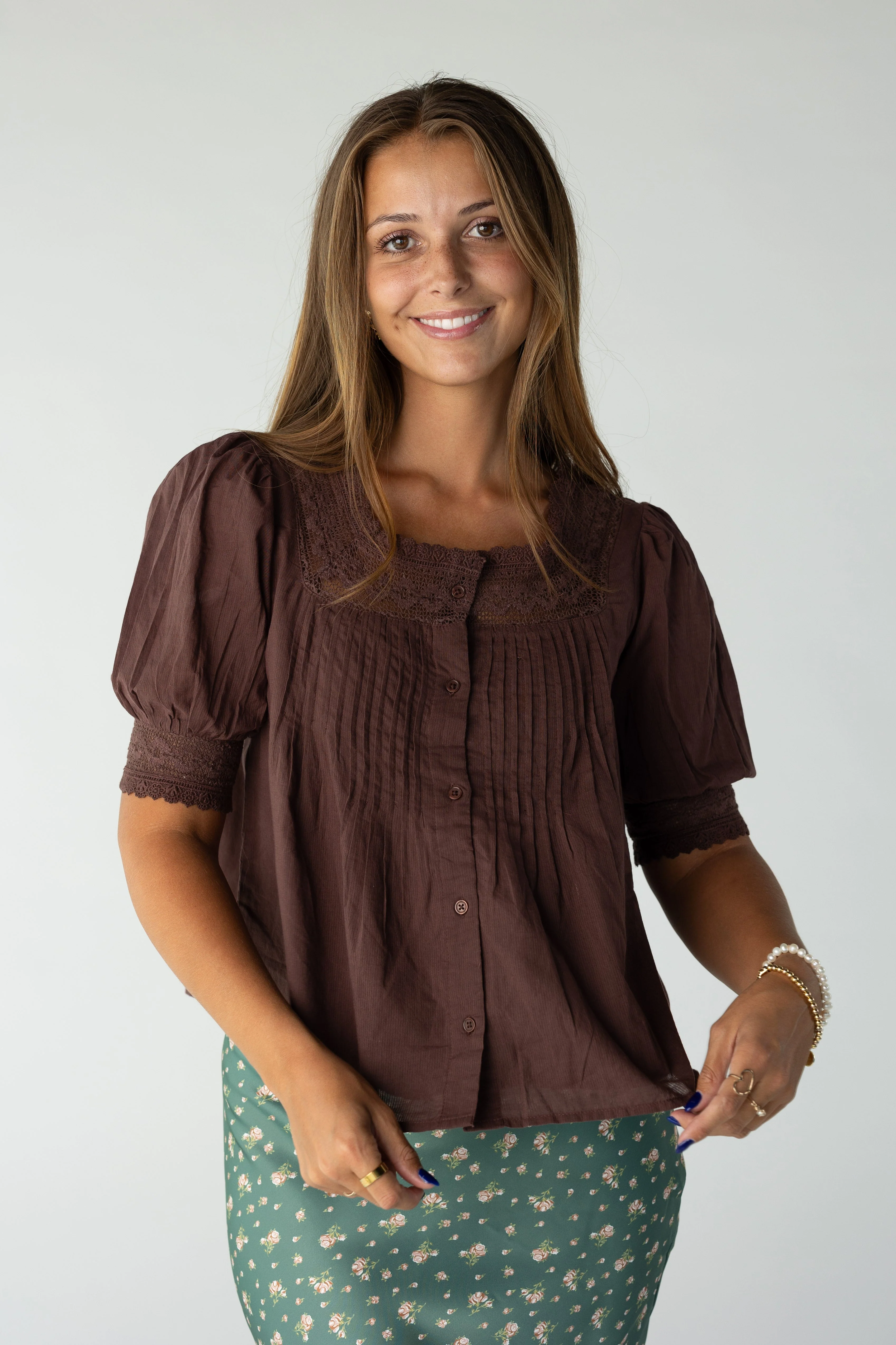 Citrus- Going Out Lace Top - Image 10