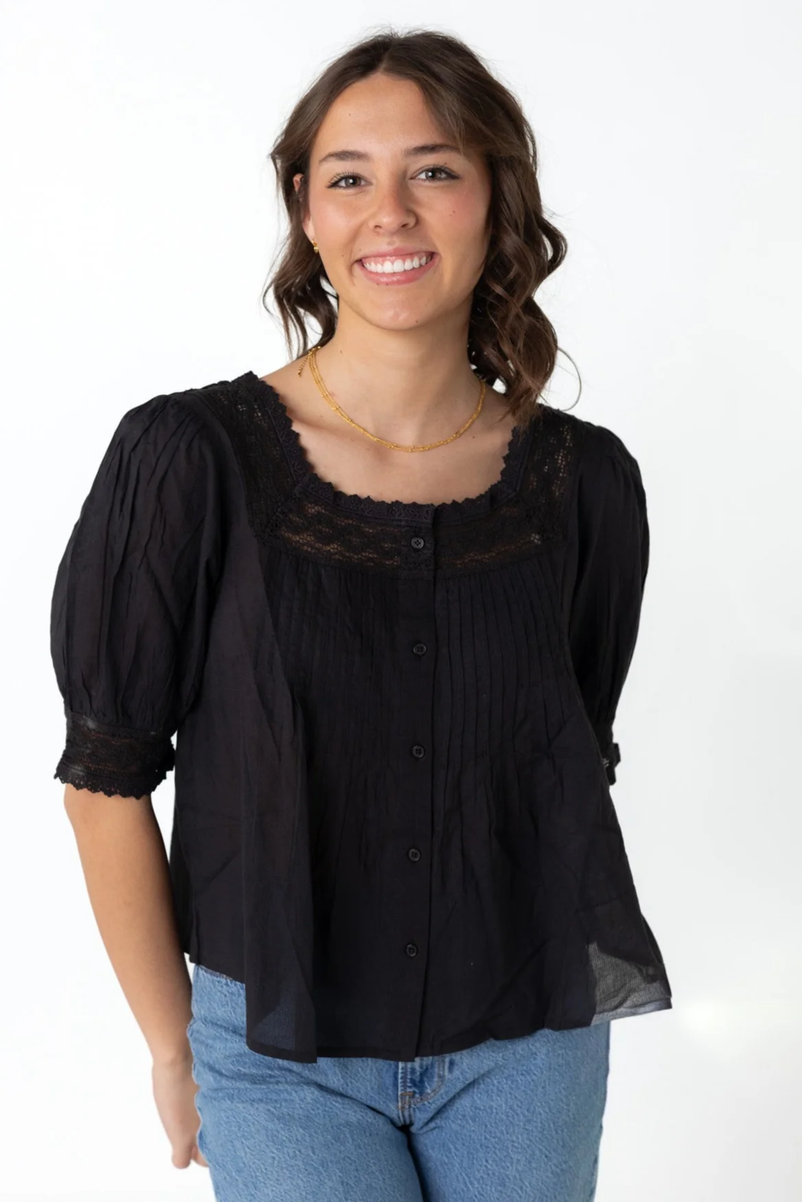 Citrus- Going Out Lace Top - Image 12