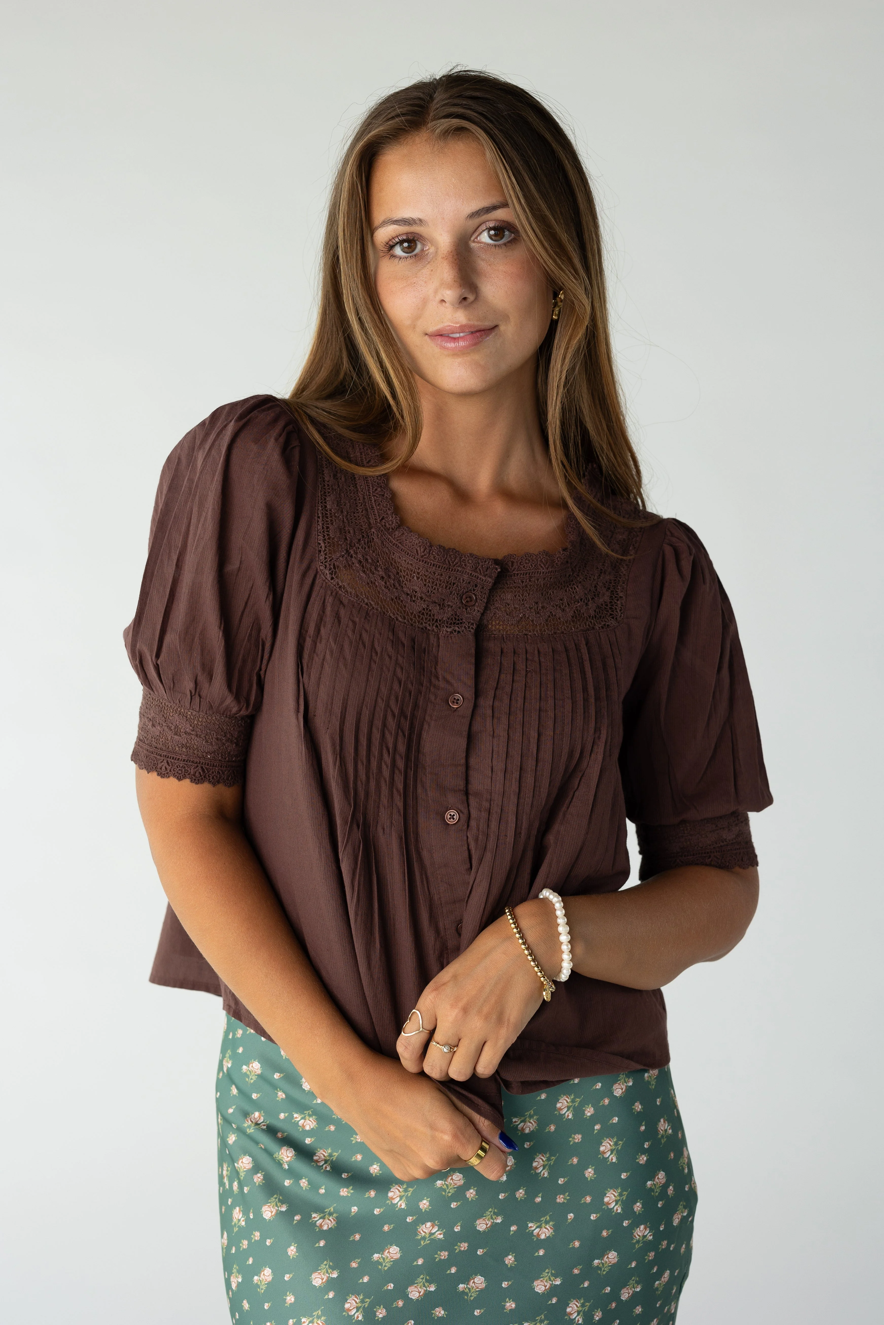 Citrus- Going Out Lace Top - Image 15
