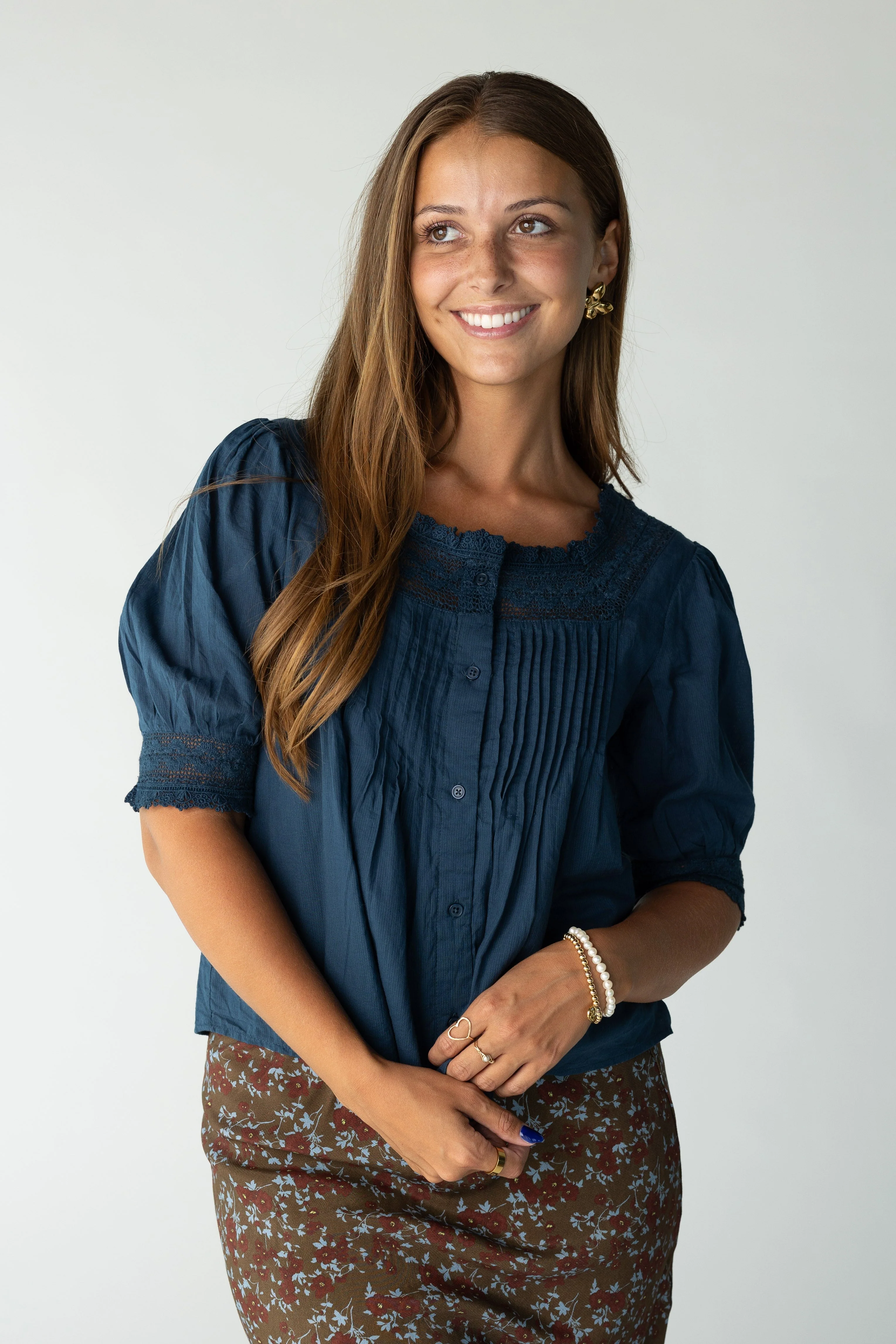 Citrus- Going Out Lace Top - Image 3