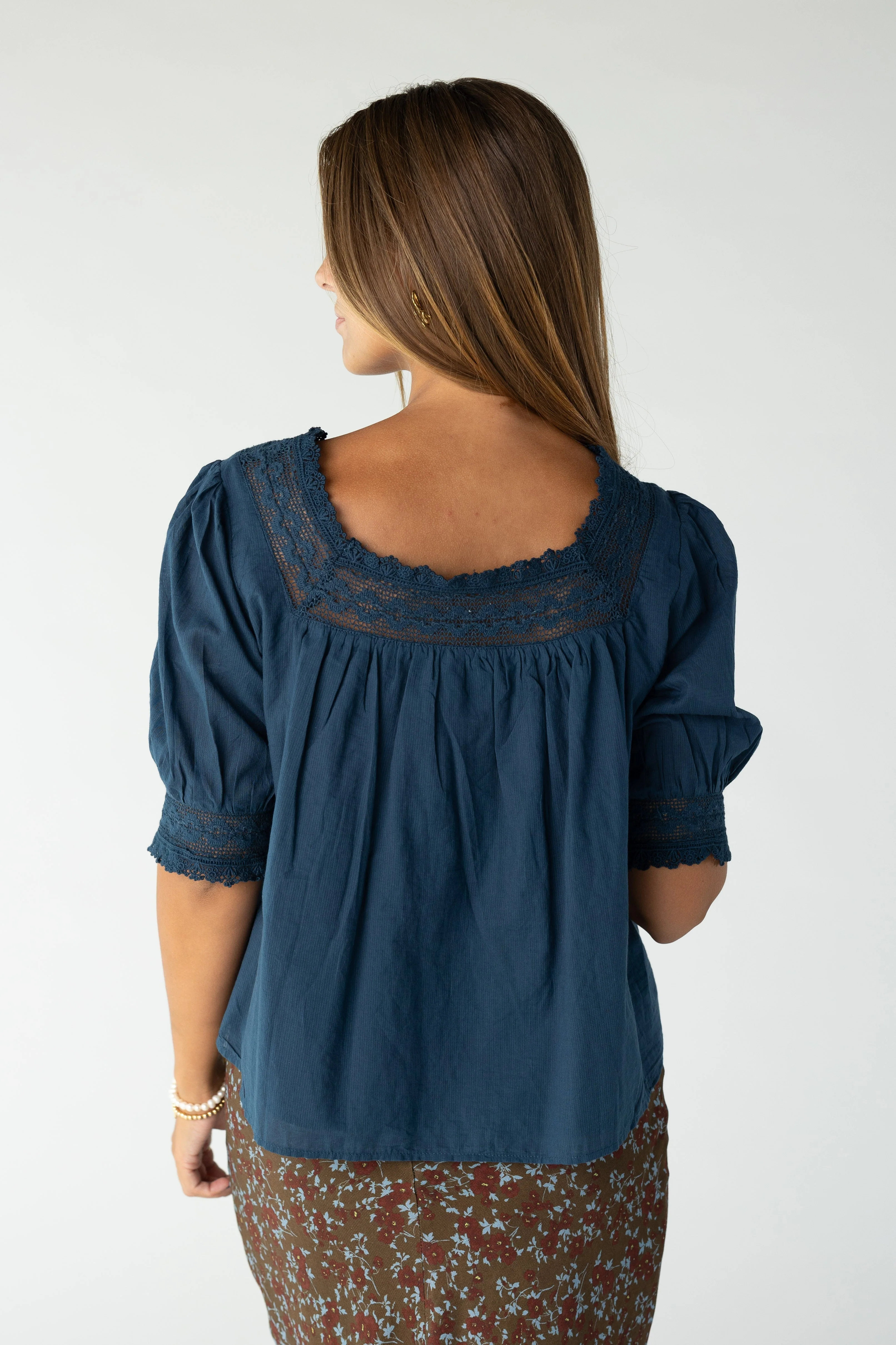 Citrus- Going Out Lace Top - Image 5