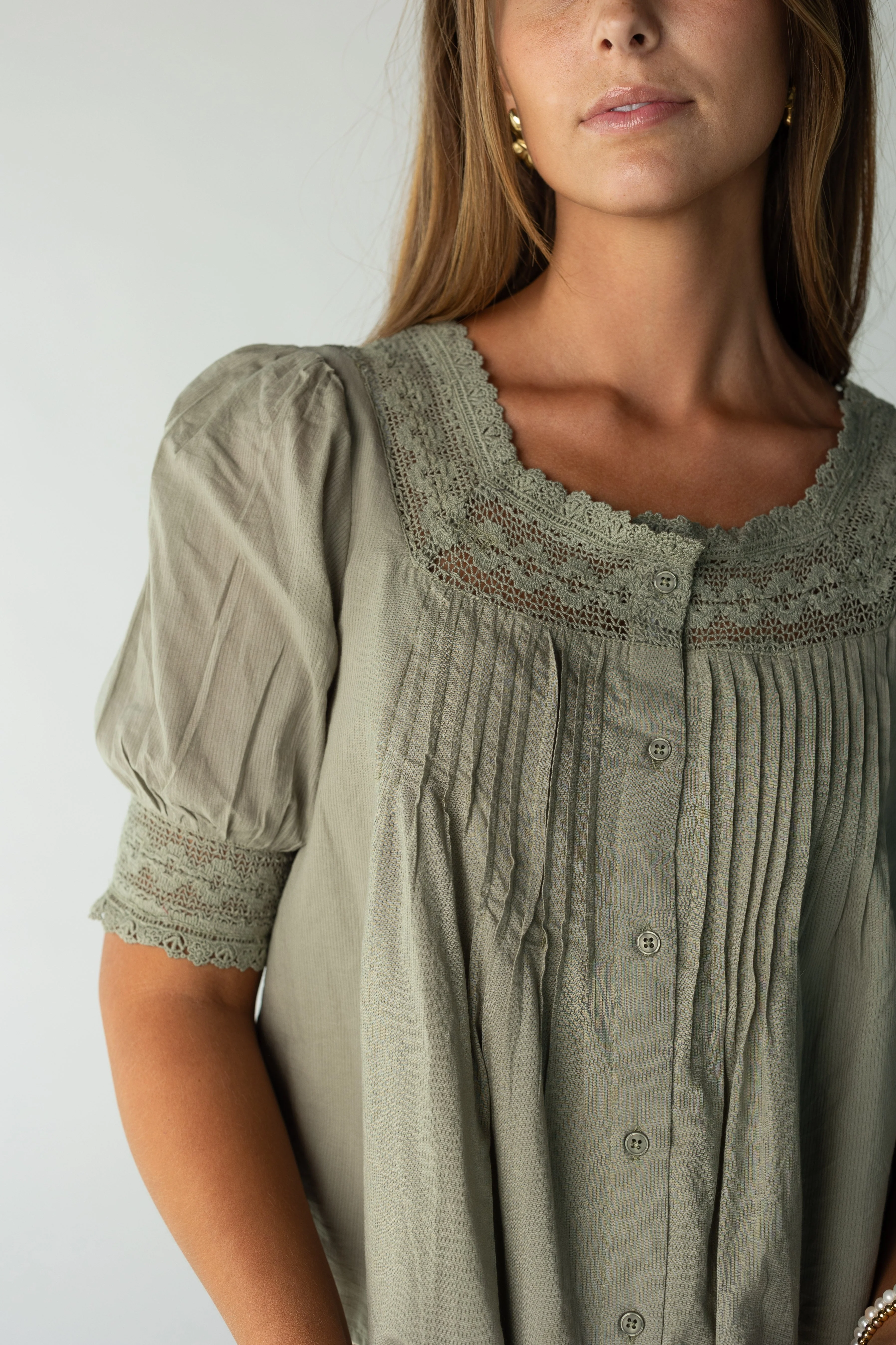Citrus- Going Out Lace Top - Image 7