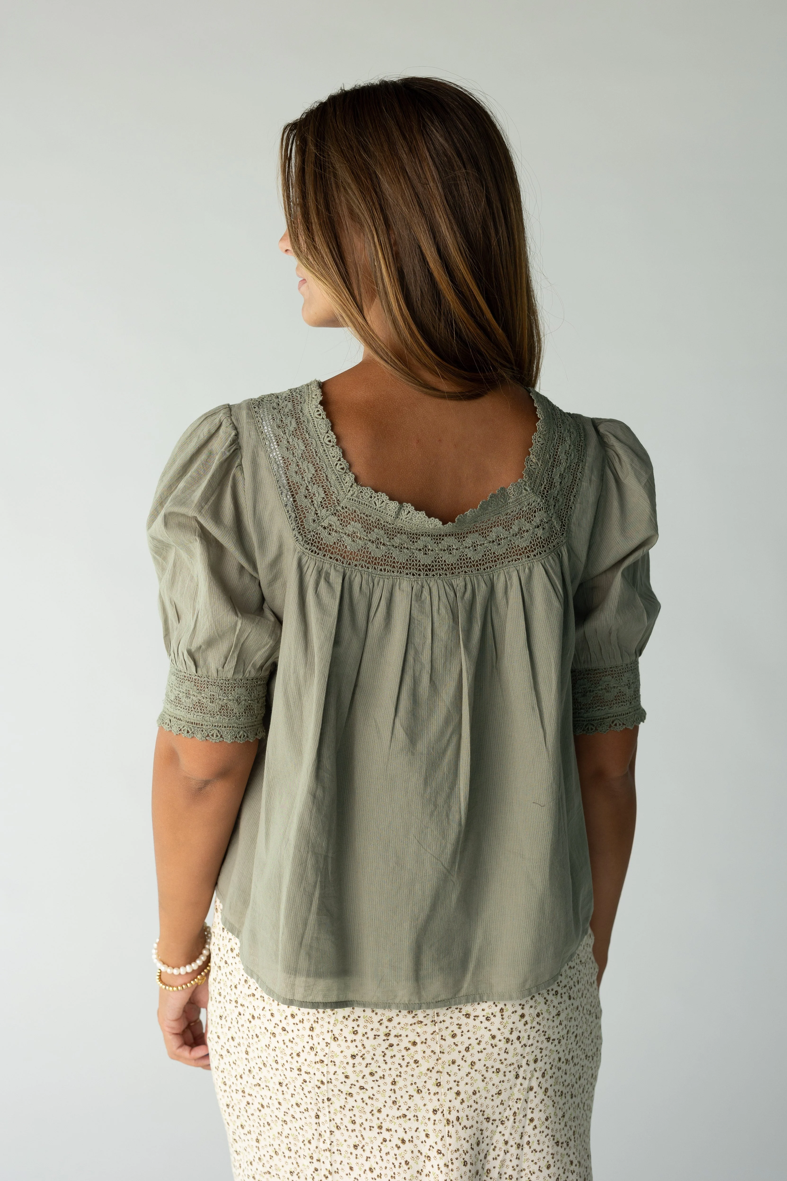 Citrus- Going Out Lace Top - Image 9