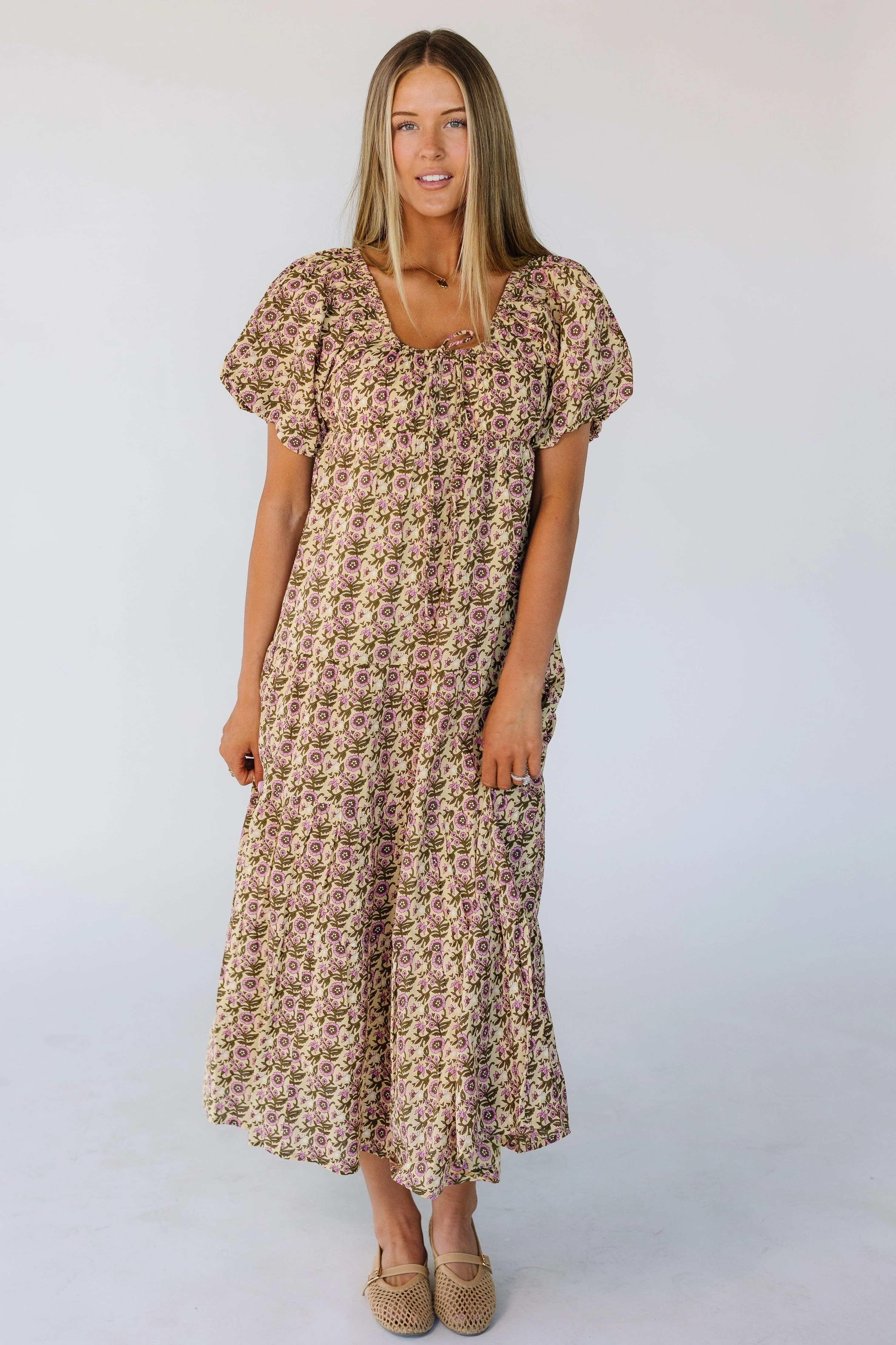 Citrus Maiya Tiered Dress - Image 2