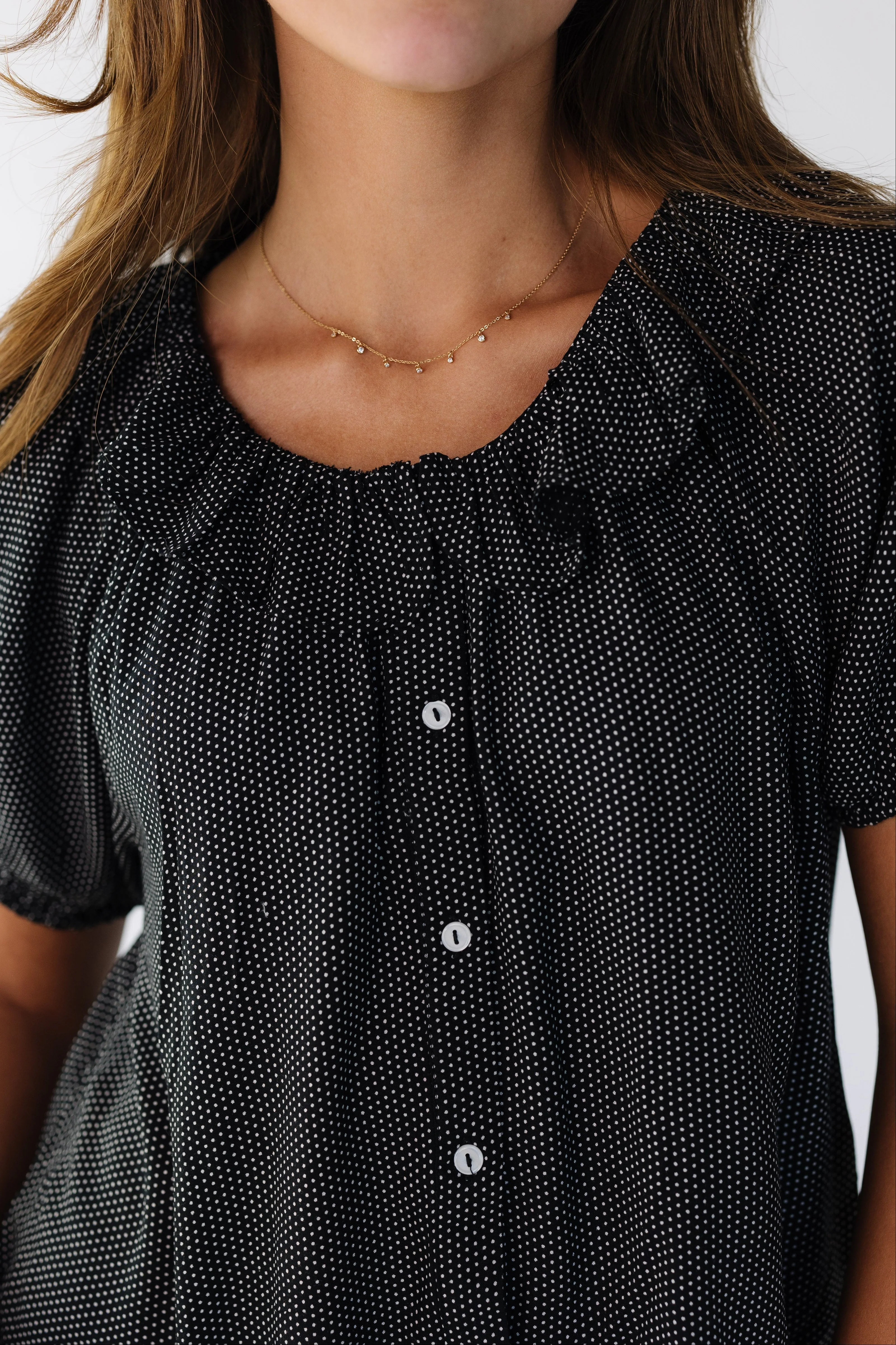 Citrus Collar Top- Spring - Image 3
