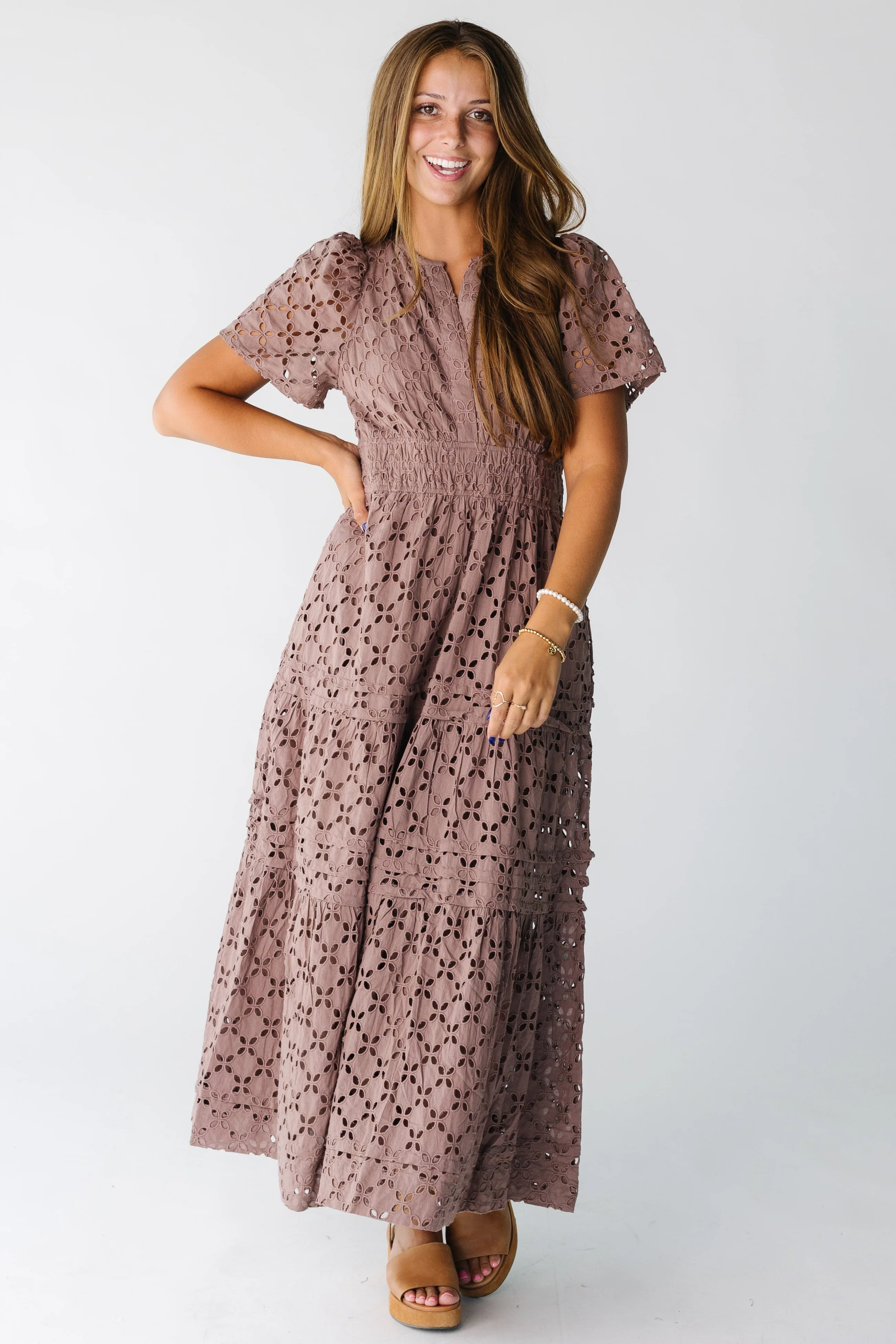 Citrus The Shae Eyelet Dress - Image 6