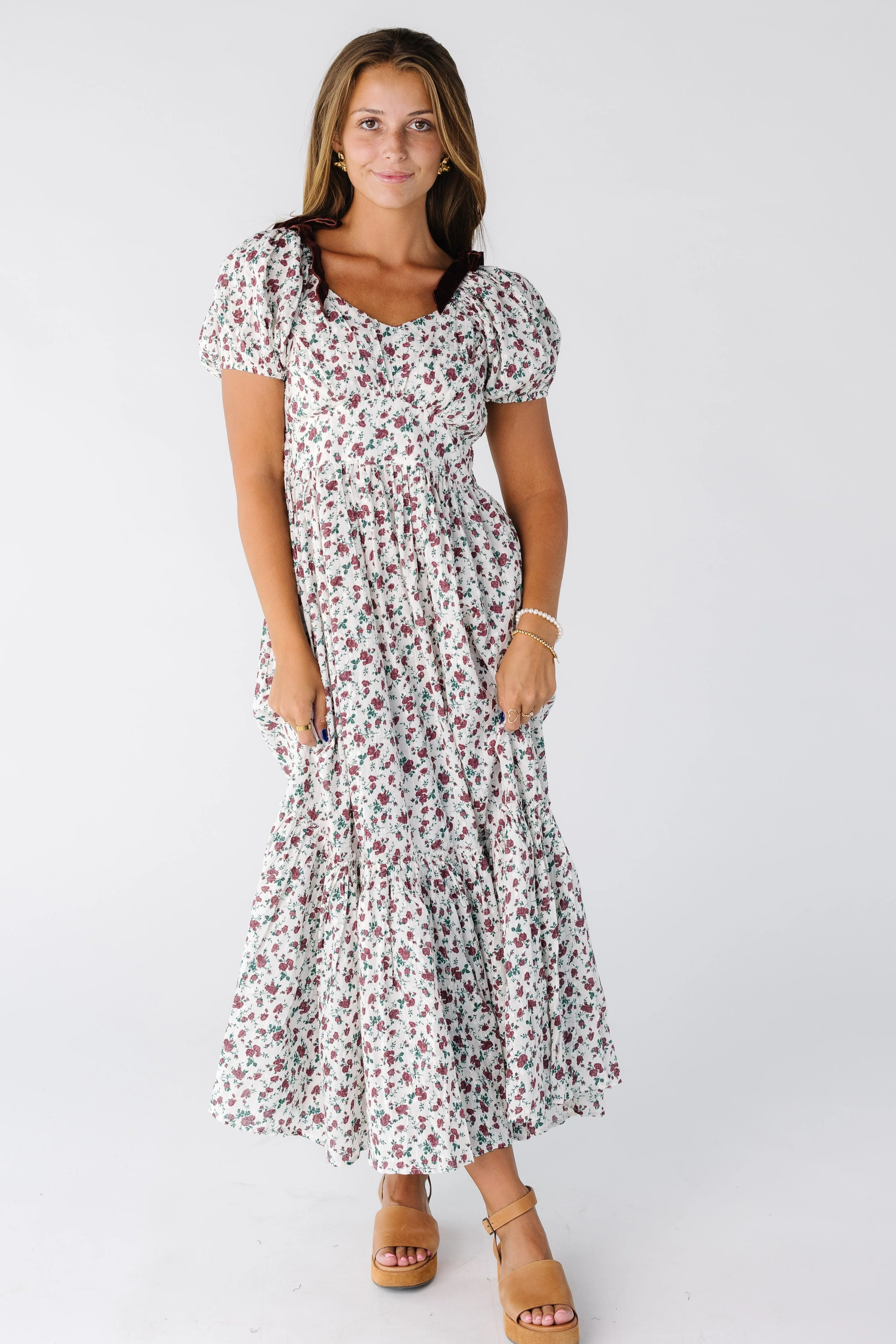 Citrus The Swiss Dobby Bow Dress - Image 2