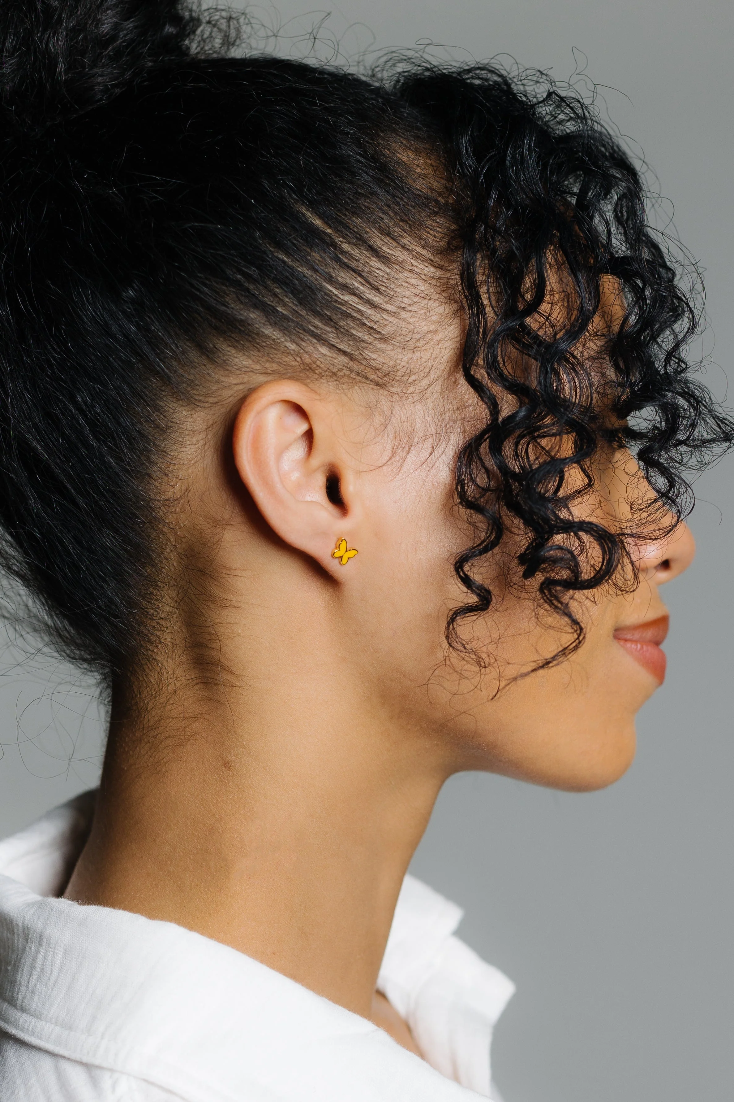 Cove Dainty Butterfly Earrings - Image 4