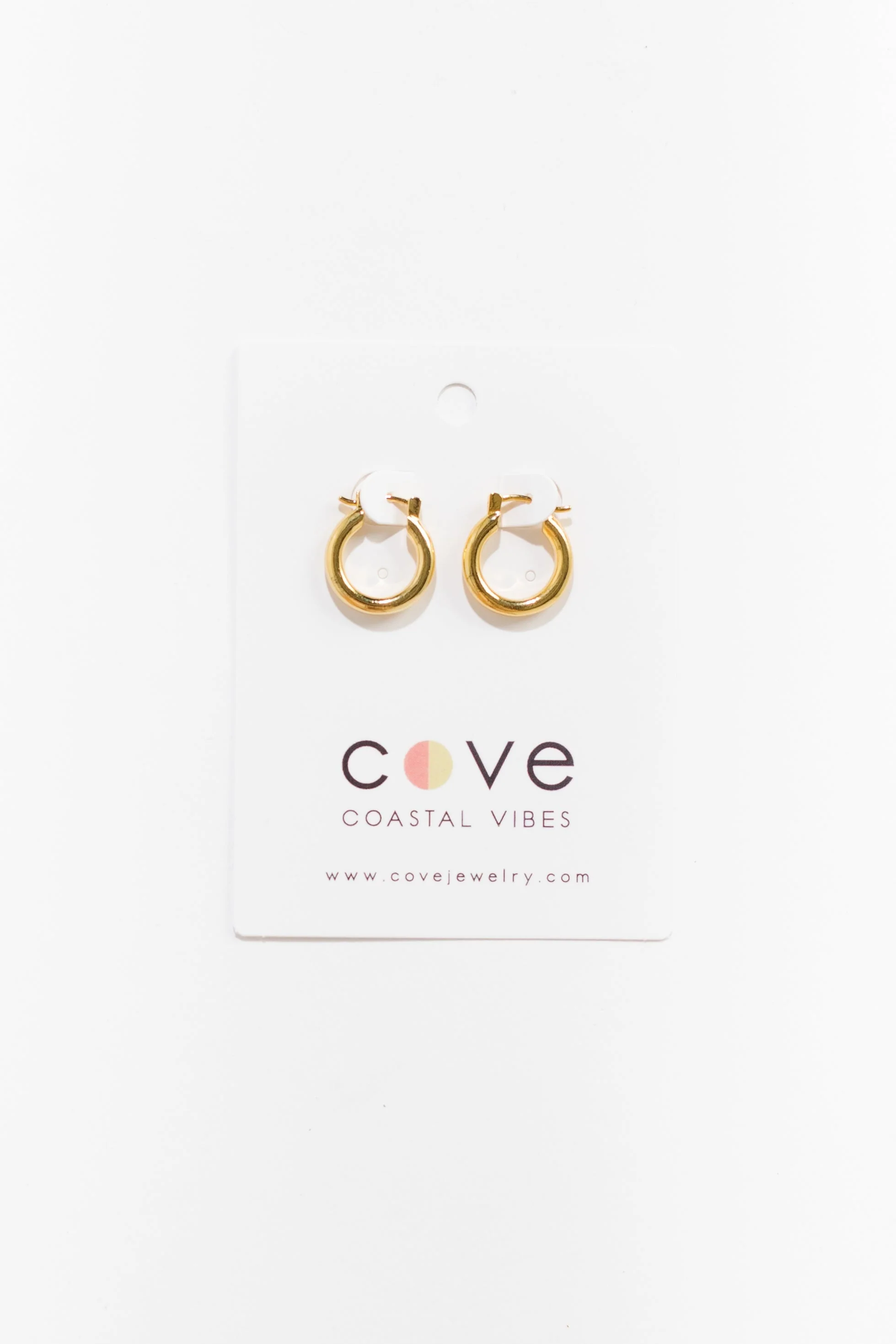 Cove Small Huggie Earrings - Image 4