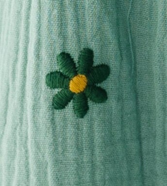 Daisy Embroidered Dress - Image 11