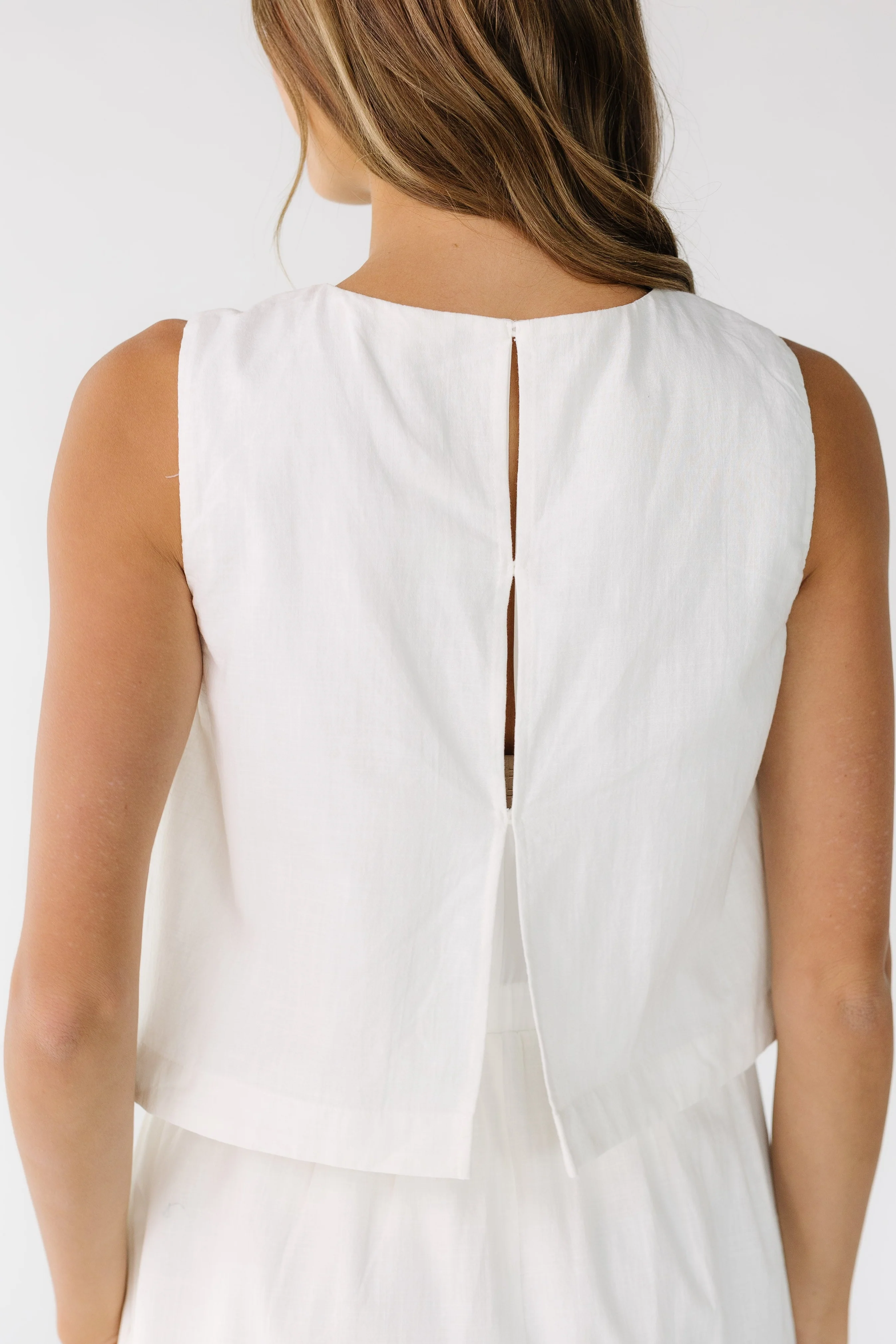 Olivia Cotton Tank Dress - Image 9