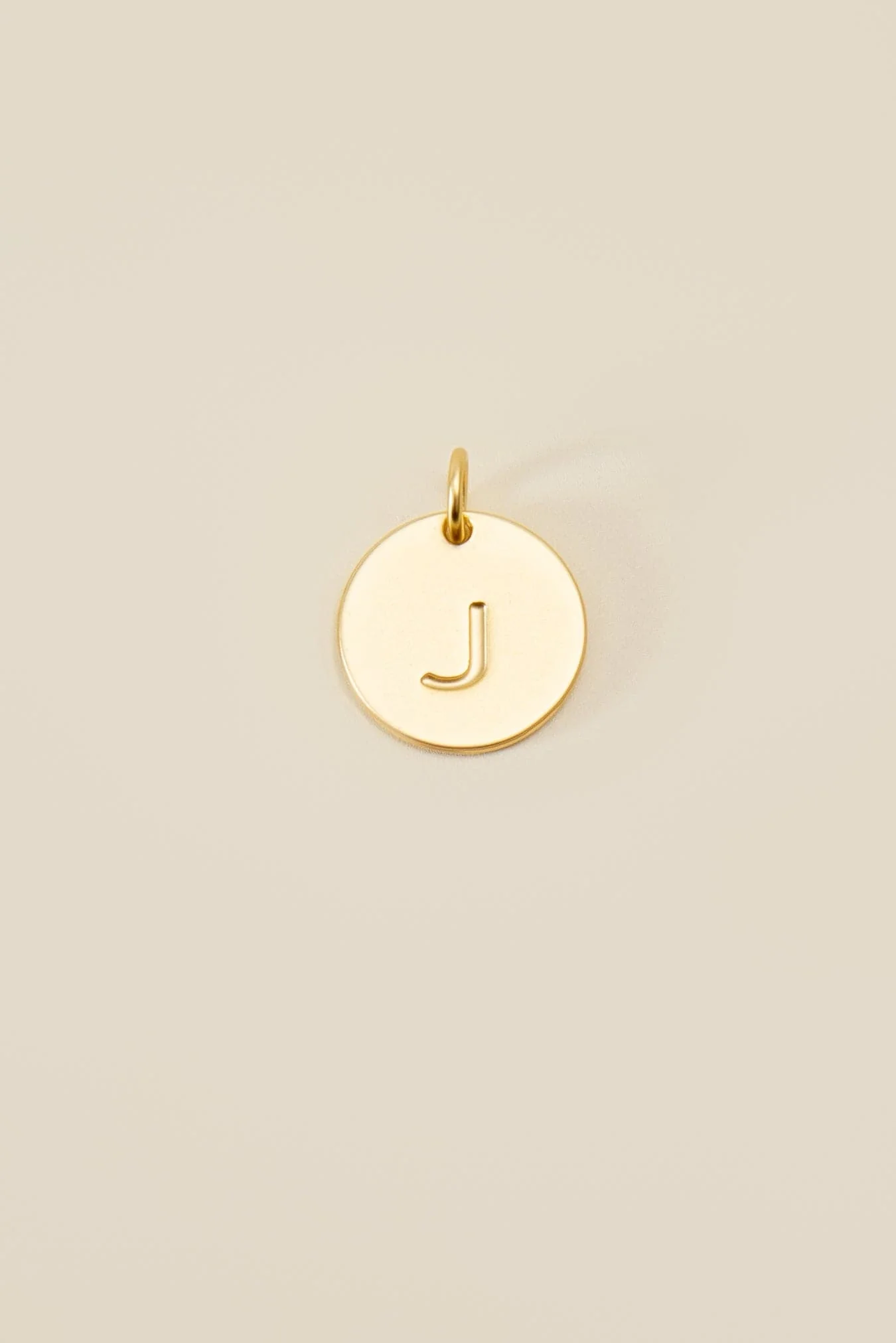 Cove Large Letter Disk Pendant - Image 11