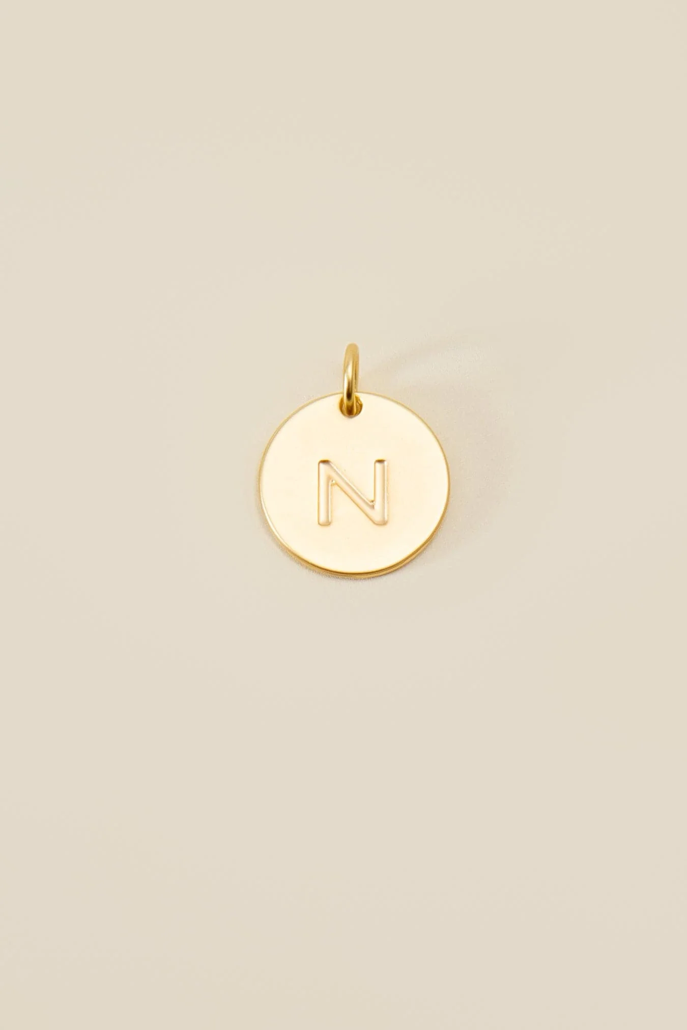 Cove Large Letter Disk Pendant - Image 15