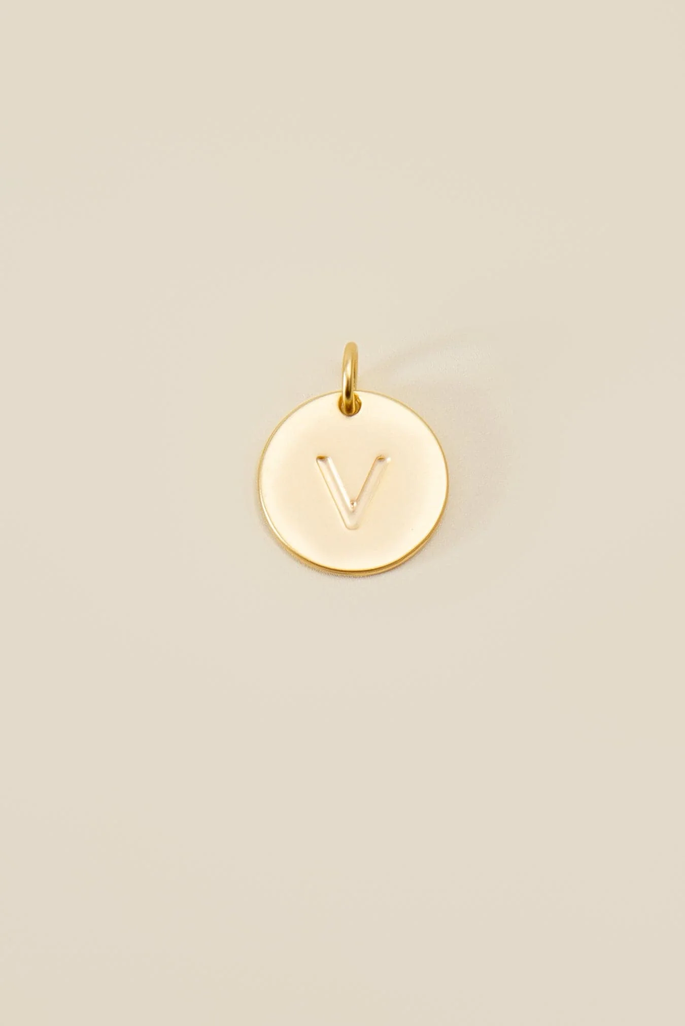 Cove Large Letter Disk Pendant - Image 23