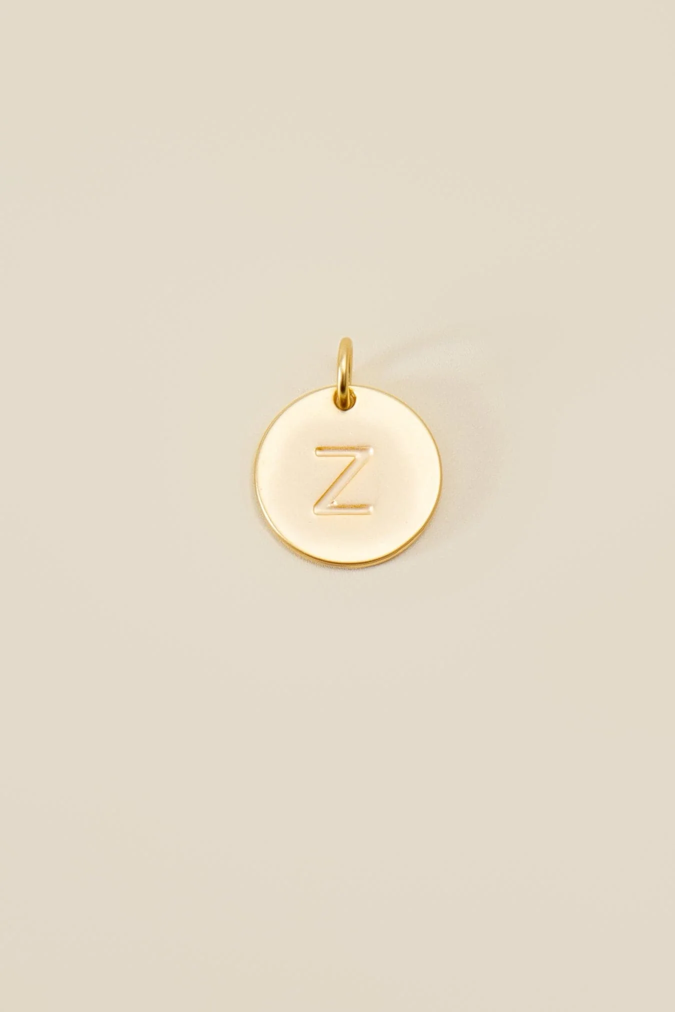 Cove Large Letter Disk Pendant - Image 27